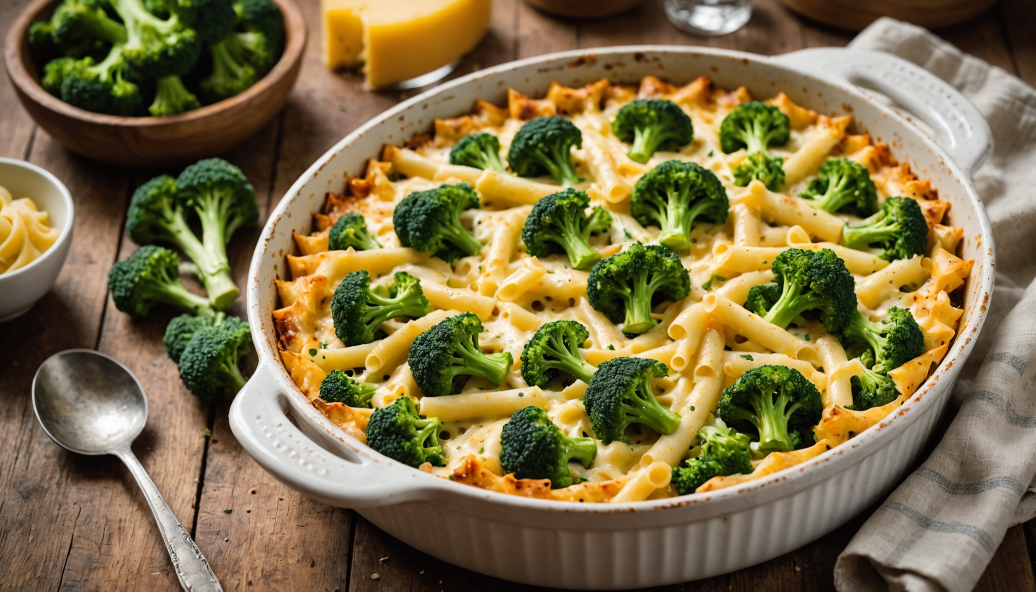 découvrez notre gratin léger et fondant aux brocolis, idéal pour janvier 2026. dites adieu au gaspillage de pâtes en savourant un plat délicieux et sain.