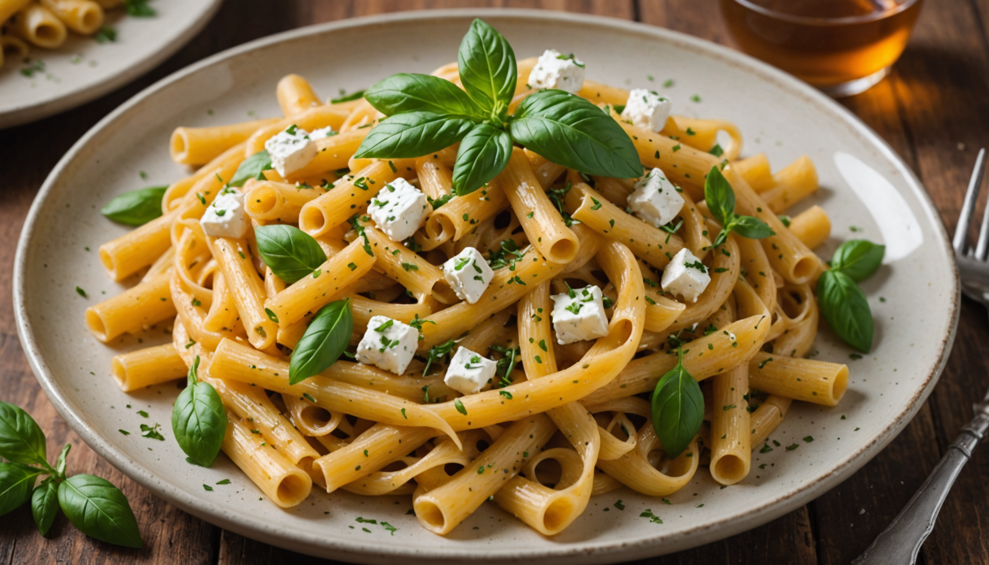 découvrez comment l'association parfaite du chèvre et du miel a métamorphosé mes pâtes du soir en une expérience gourmande alliant douceur sucrée et saveurs salées.