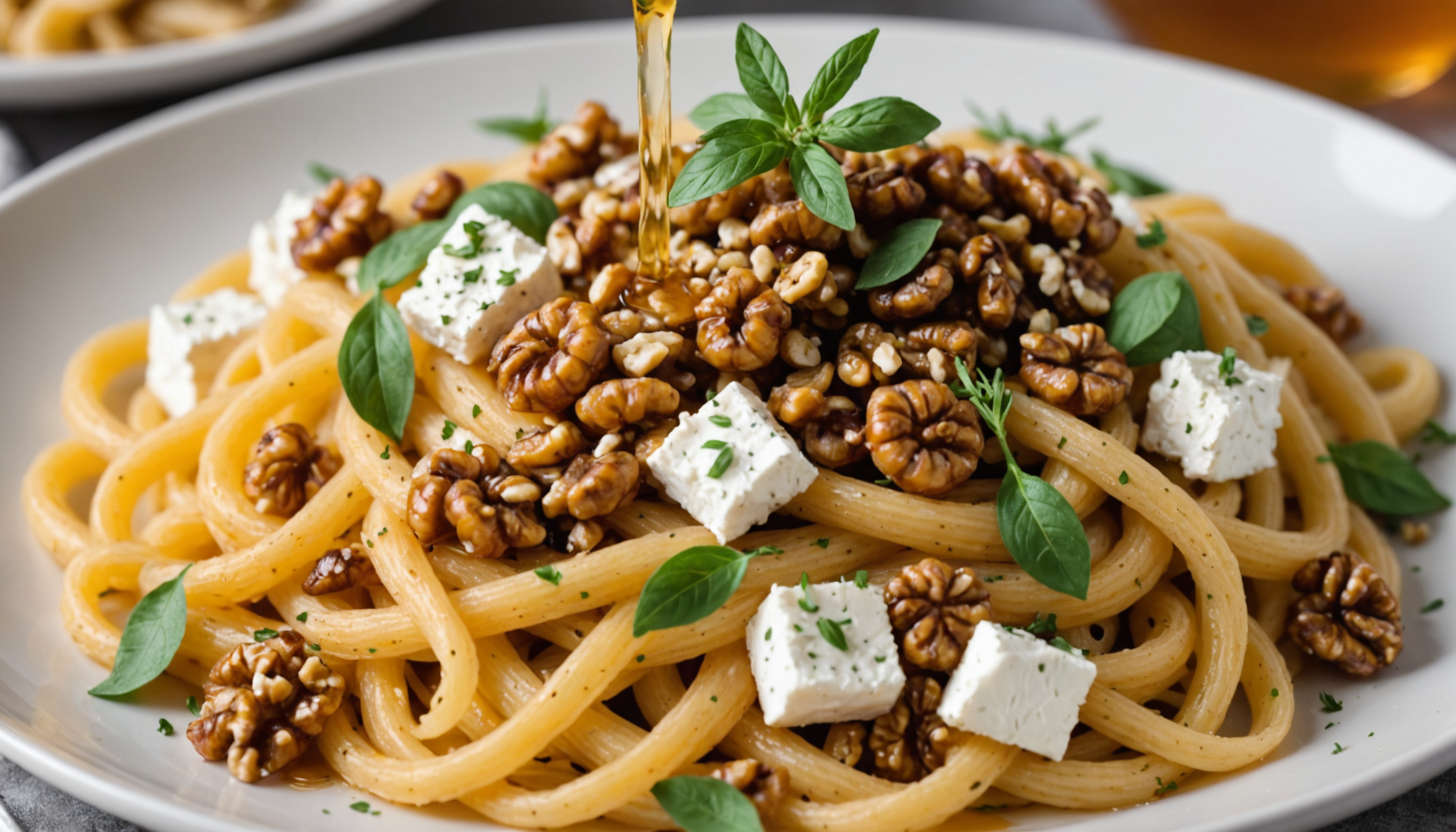 découvrez comment l'association gourmande du chèvre et du miel a métamorphosé mes pâtes du soir en une expérience sucré-salé délicieuse et originale.