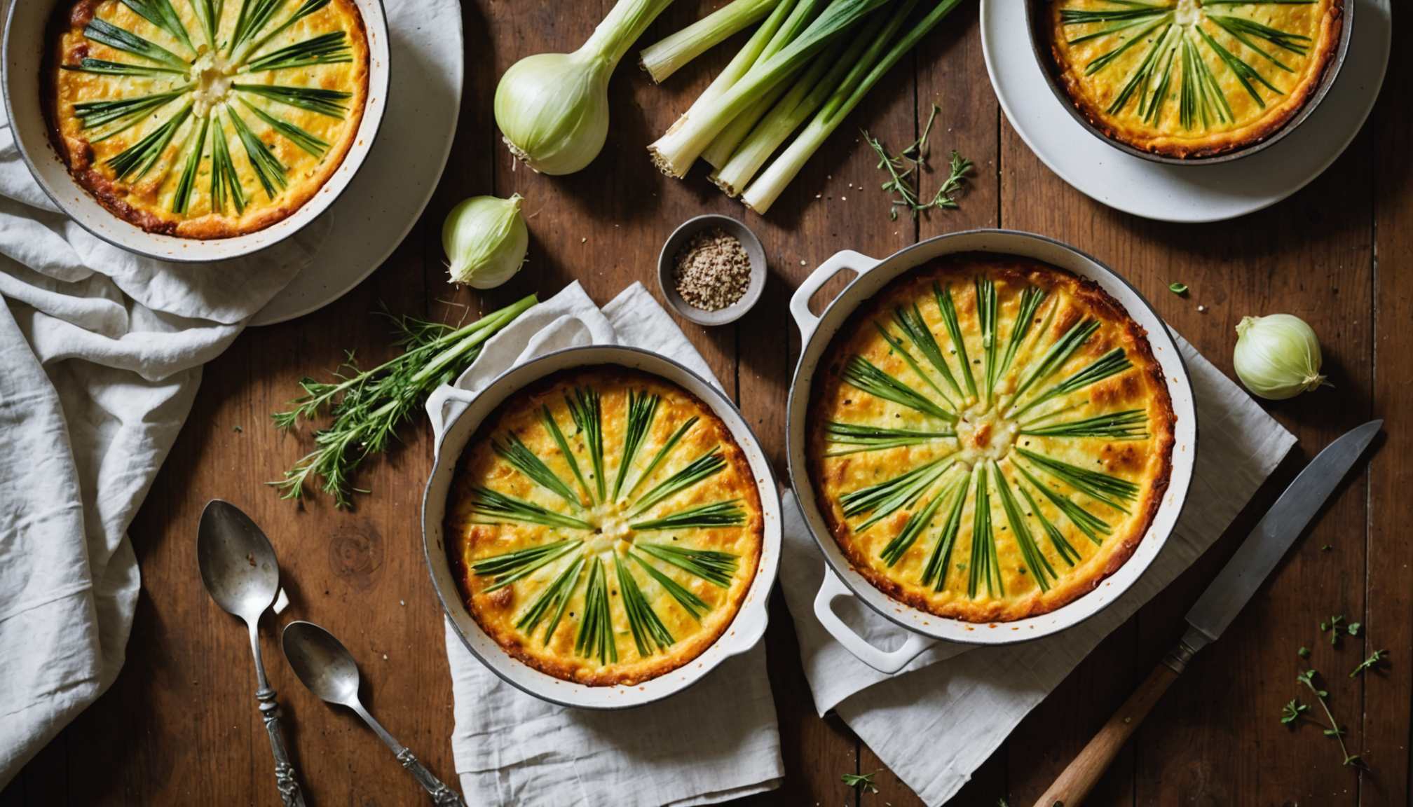 découvrez la recette inratable du clafoutis salé aux poireaux, idéale pour utiliser facilement les ingrédients d'hiver de votre frigo et régaler toute la famille.