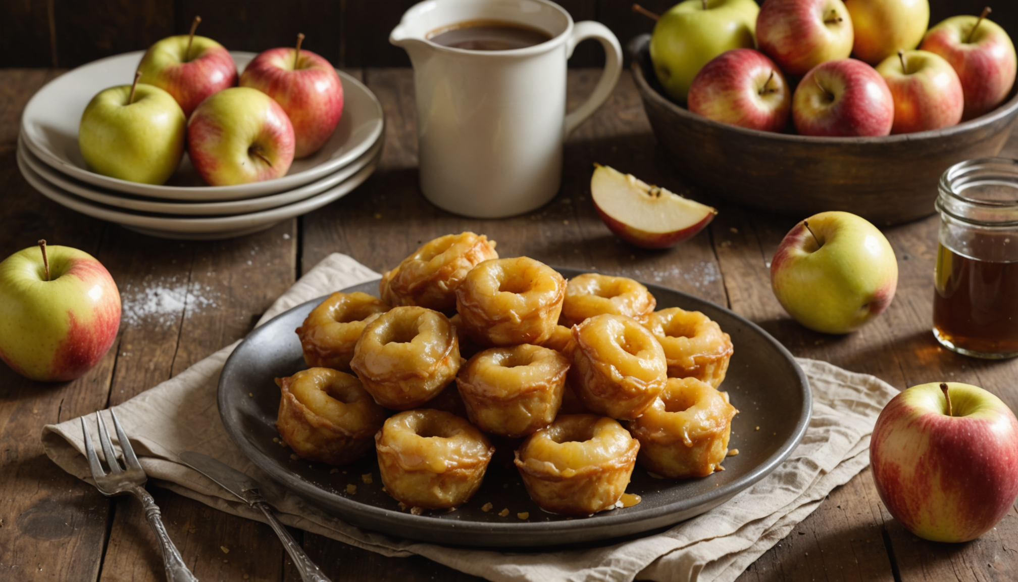 découvrez le secret intemporel pour préparer des beignets aux pommes parfaitement croustillants à l'extérieur et fondants à l'intérieur, un délice à savourer chaque mardi gras.