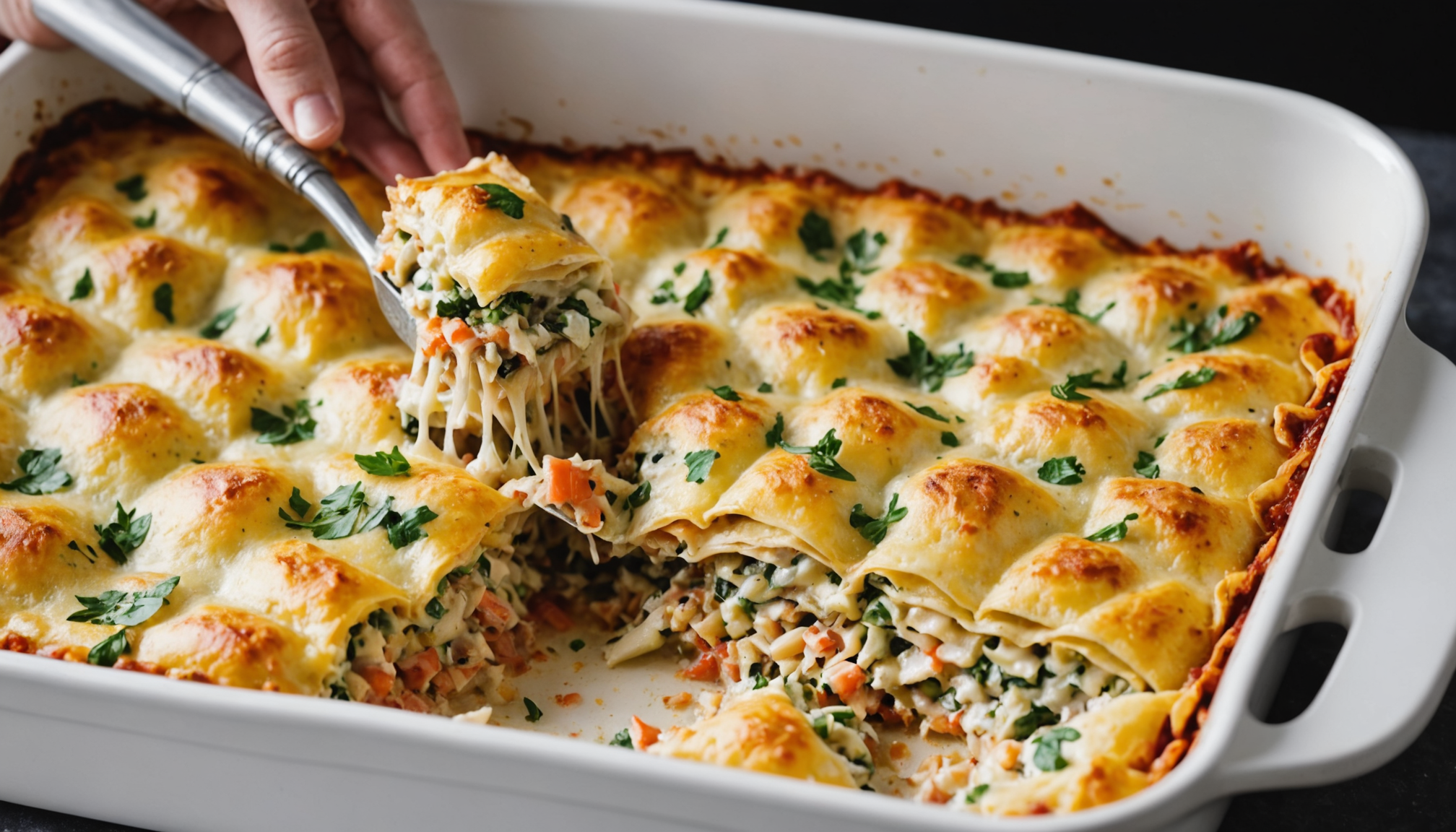 découvrez une recette moelleuse de lasagnes poireaux-truite, parfaite pour réchauffer vos repas d'hiver et ravir toute la famille.
