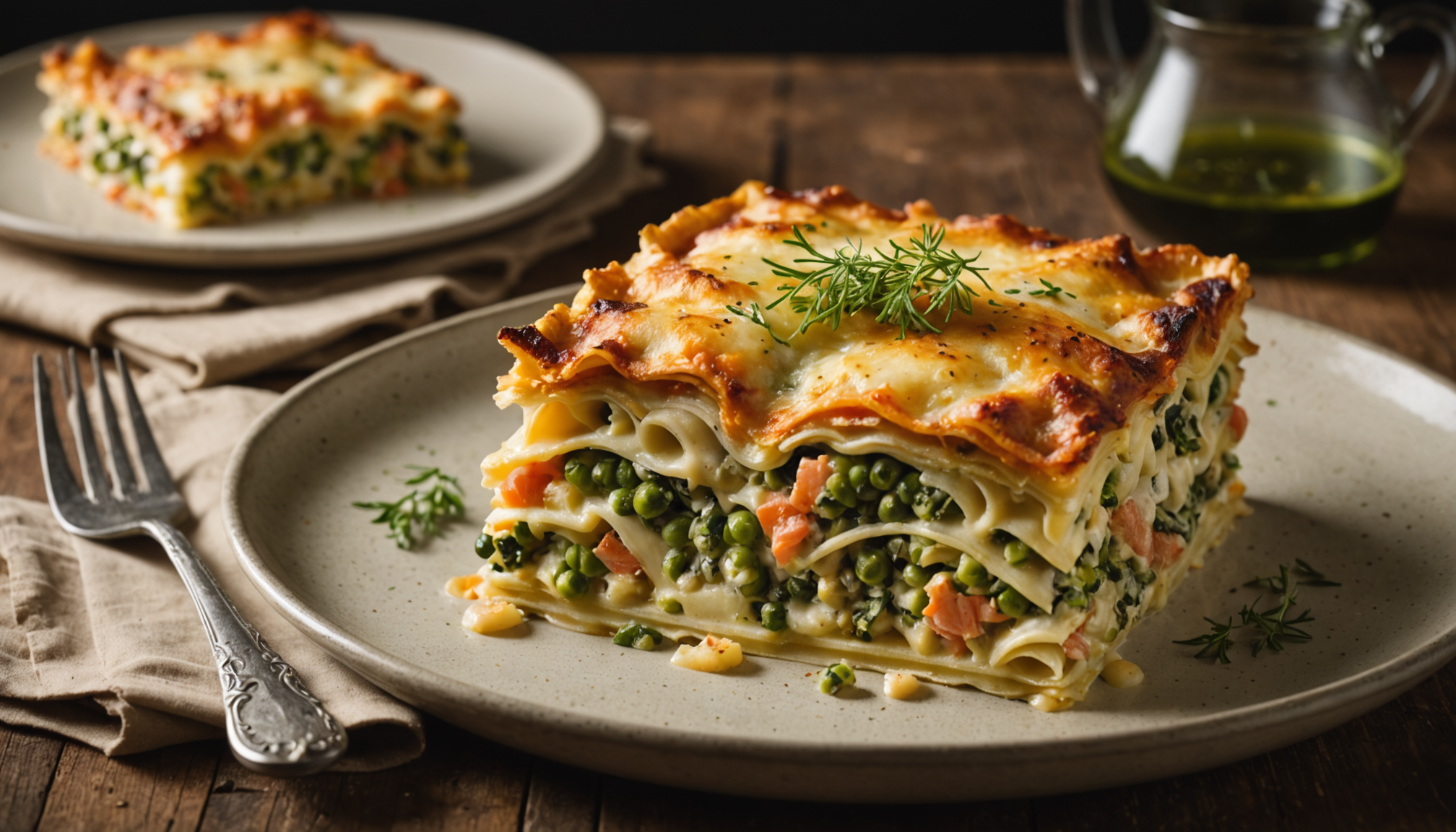 découvrez une recette moelleuse de lasagnes poireaux-truite, parfaite pour réchauffer vos repas d'hiver et ravir toute la famille avec des saveurs délicates et gourmandes.