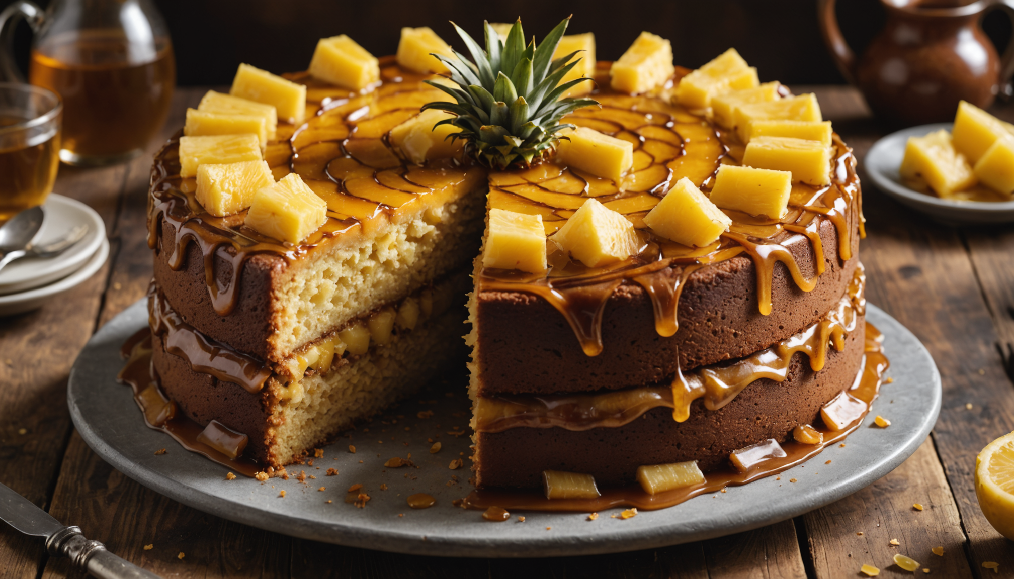 découvrez un gâteau irrésistible qui séduit même les plus réticents aux ananas grâce à un ingrédient secret surprenant. une douceur à ne pas manquer pour vos papilles !