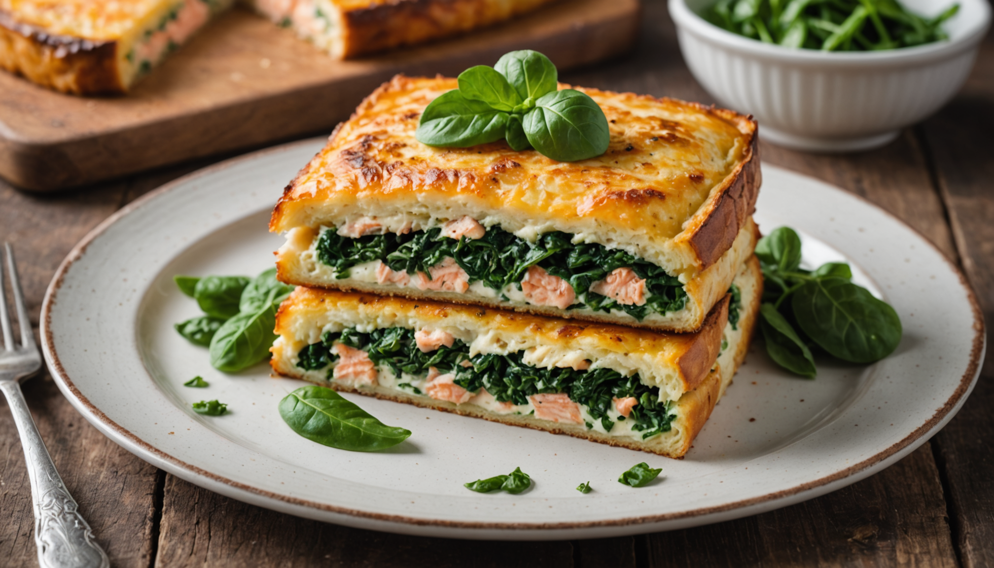 découvrez notre croque-cake fondant au saumon et épinards, une recette rapide et délicieuse à essayer sans attendre pour un repas savoureux à chaque bouchée.