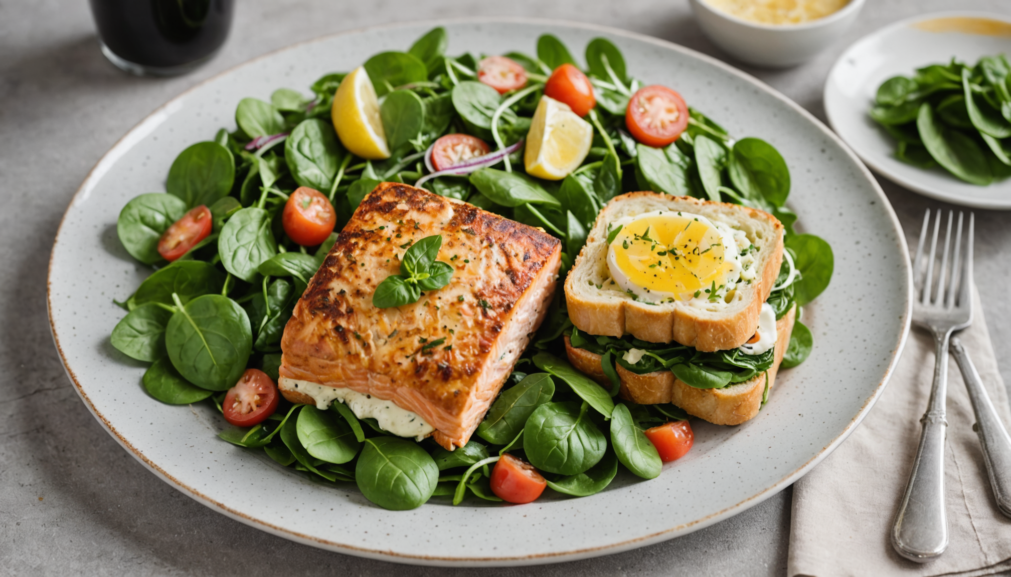 découvrez notre croque-cake fondant au saumon et épinards, une recette rapide et délicieuse à savourer sans attendre. parfait pour un repas savoureux et facile à préparer !