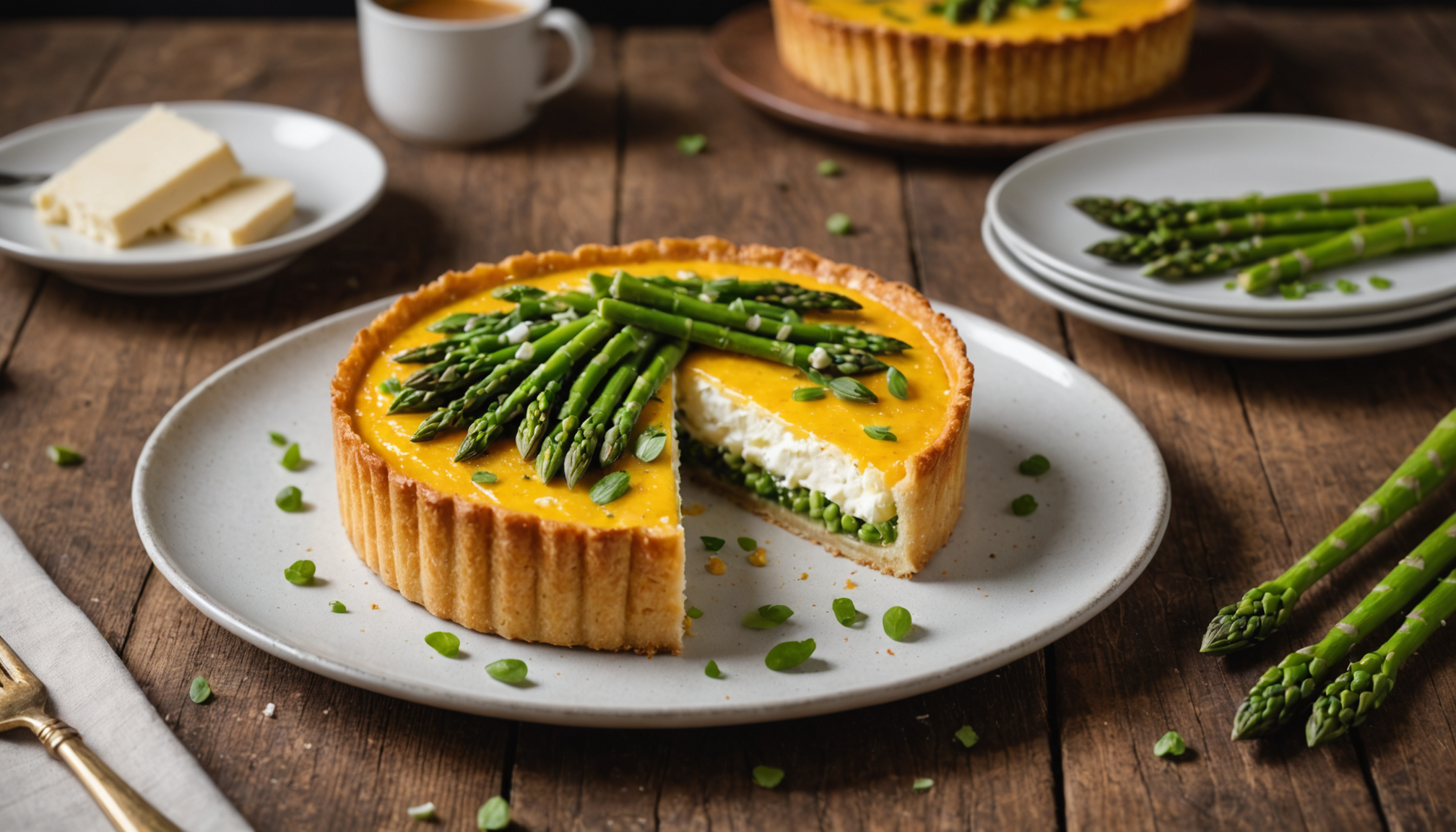 découvrez une recette dorée aux asperges qui révolutionne votre cuisine de mars, pour dire adieu à la quiche traditionnelle et savourer des saveurs fraîches et printanières.