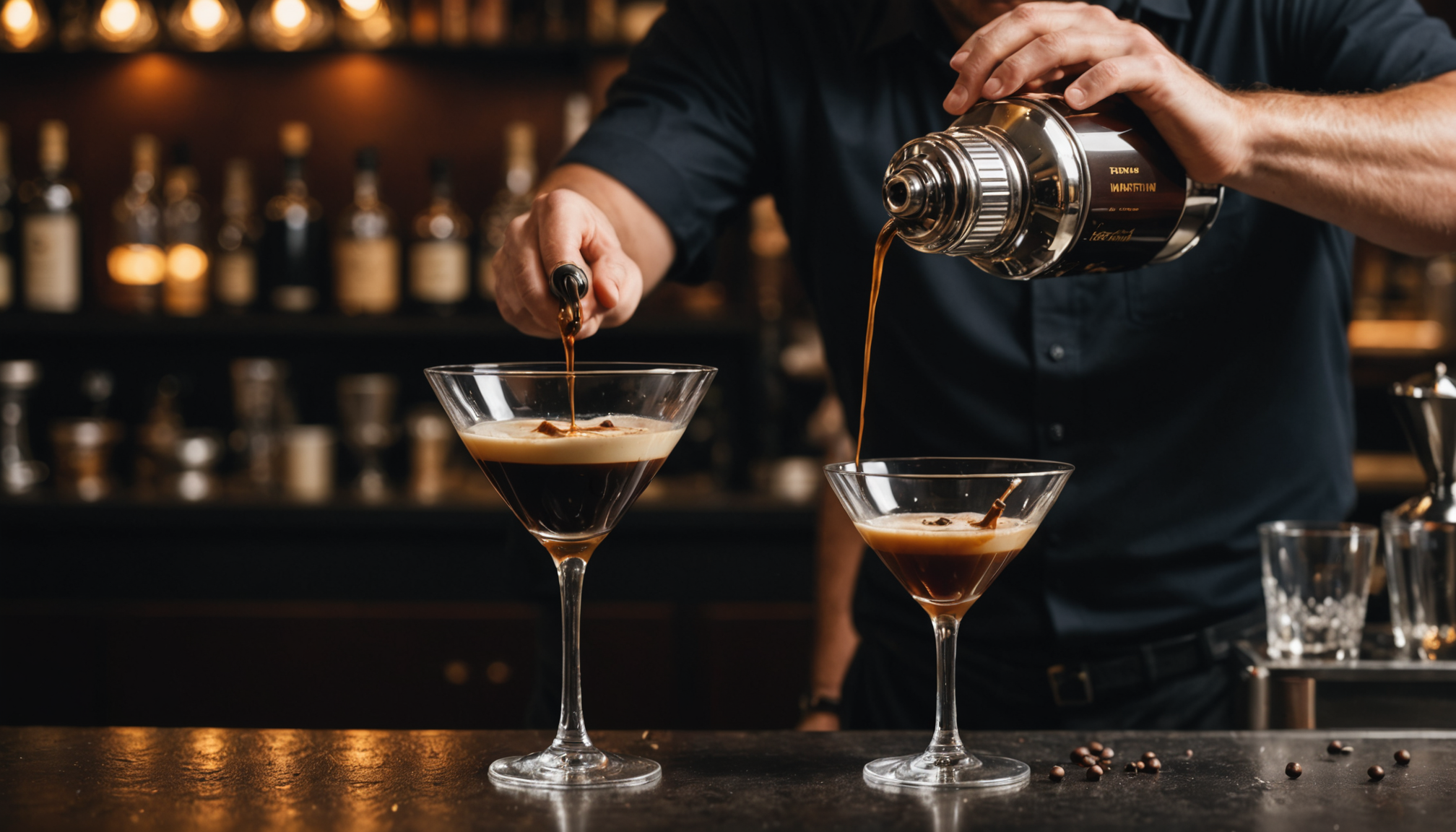 découvrez le secret de 15 secondes au shaker qui transforme votre espresso martini en un cocktail exceptionnel, digne des meilleurs bars.