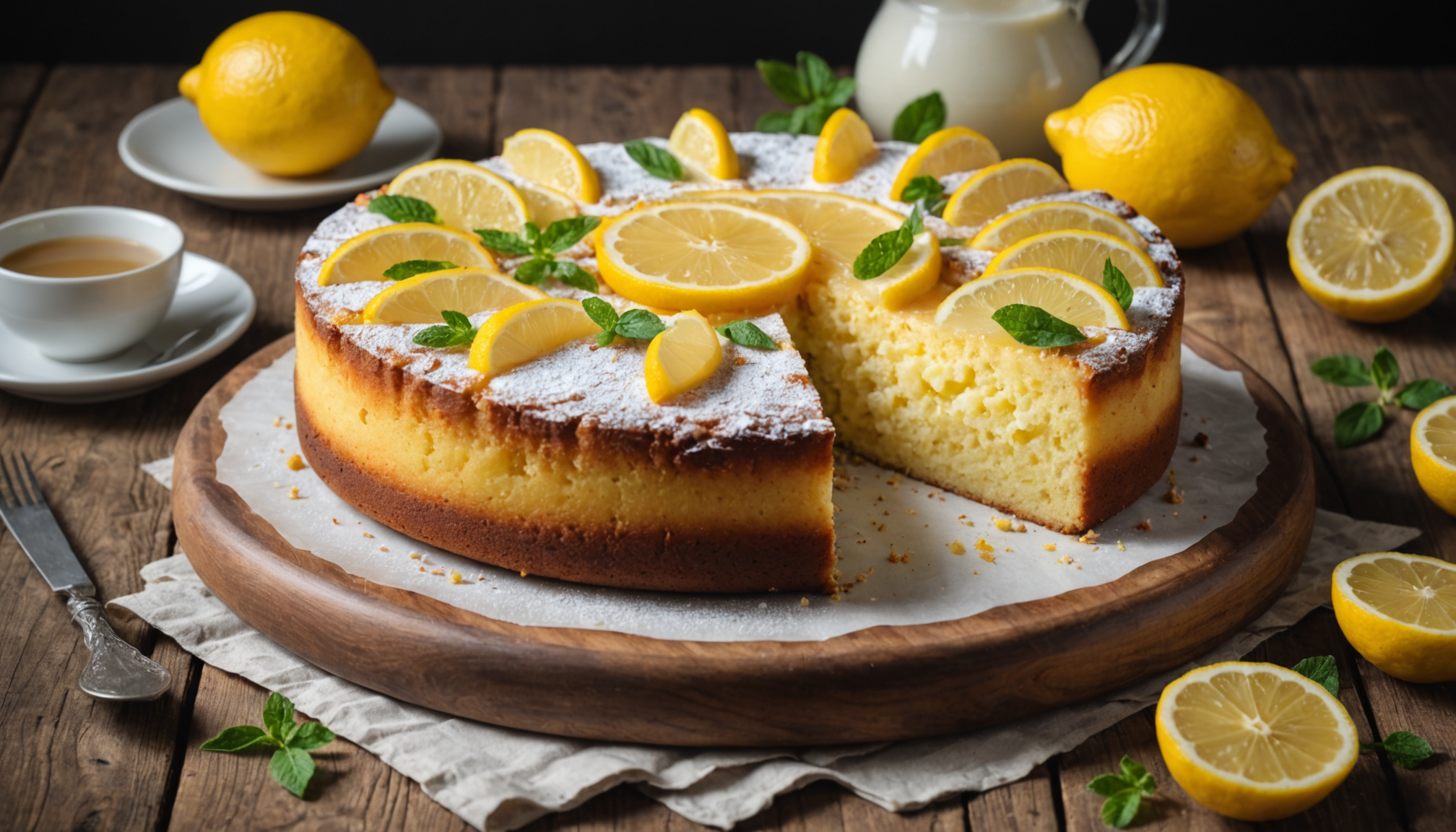 découvrez comment j'ai transformé mon gâteau au citron en supprimant deux ingrédients traditionnels pour obtenir un dessert encore plus délicieux et unique.