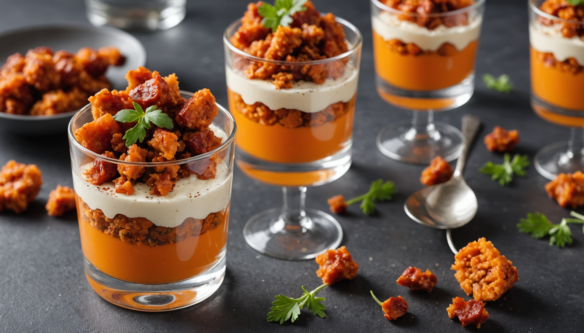 découvrez l'ingrédient secret qui transforme vos verrines à la carotte en véritables stars de vos apéros gourmands. une recette simple et délicieuse qui ravira vos invités !