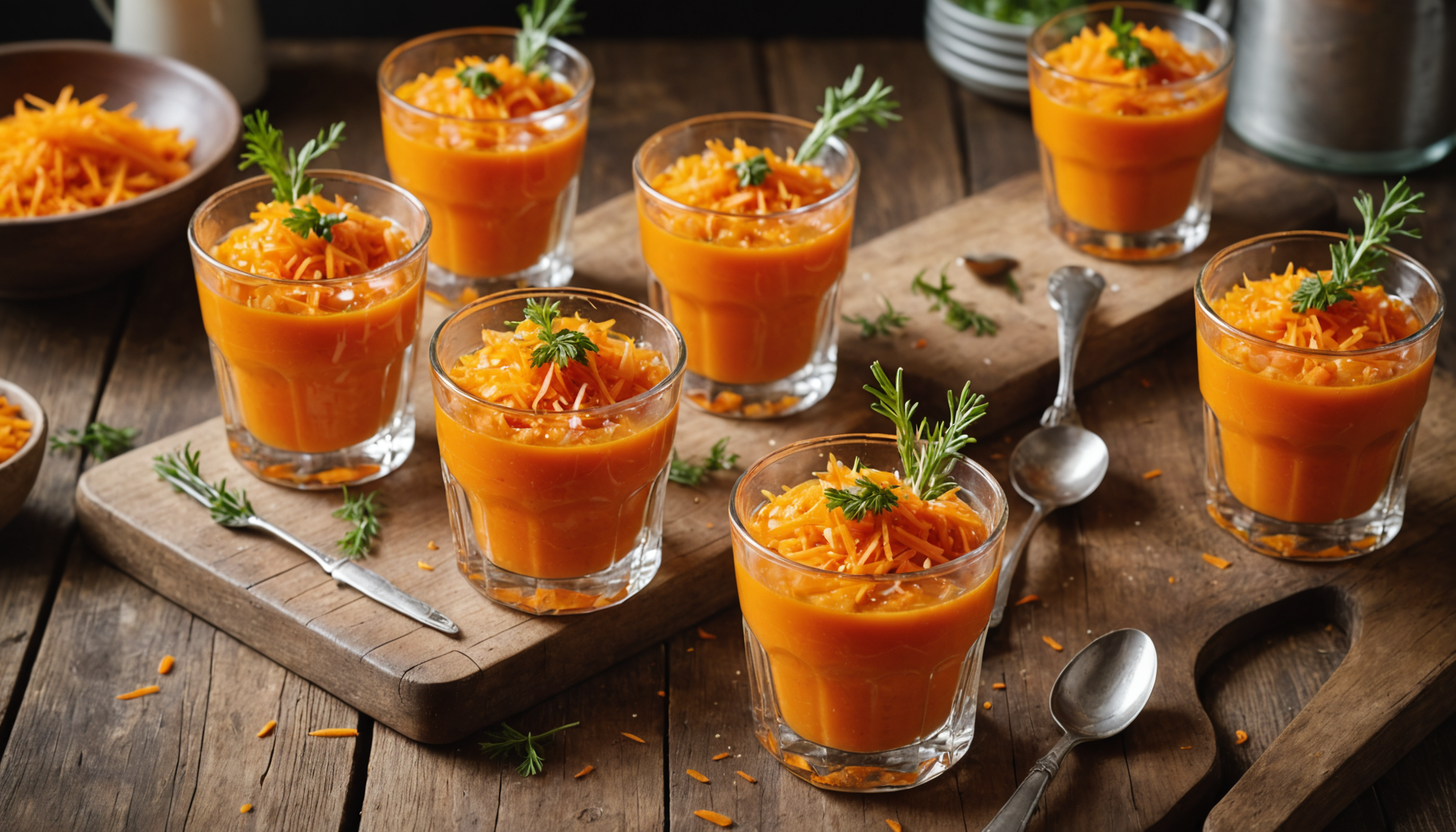 découvrez l'ingrédient secret qui transforme vos verrines à la carotte en véritables stars de vos apéros gourmands. une recette simple et délicieuse pour épater vos convives à chaque occasion.