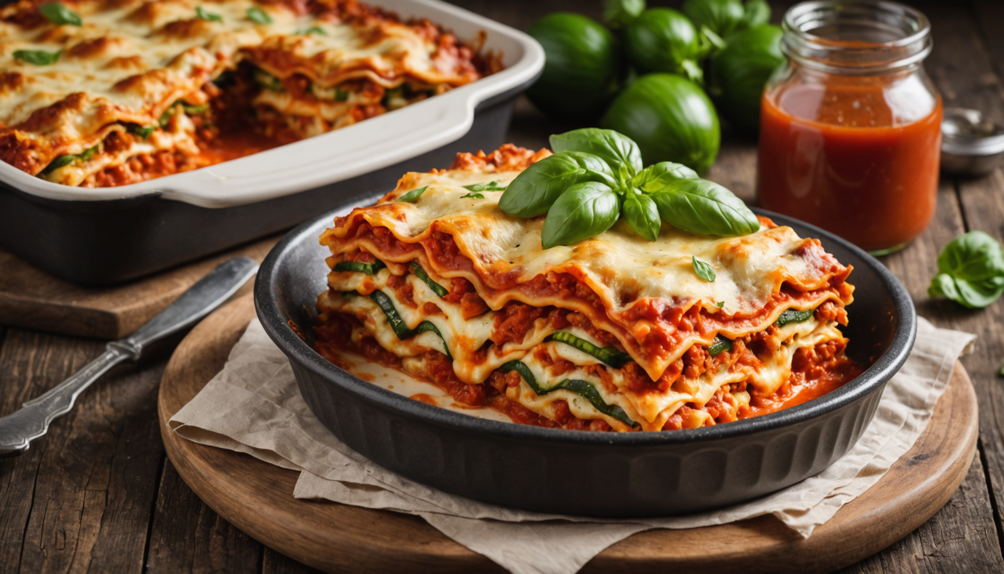 découvrez ma recette secrète de lasagnes sans pâtes qui a conquis mes amis italiens. un plat original et délicieux à partager en toute convivialité !