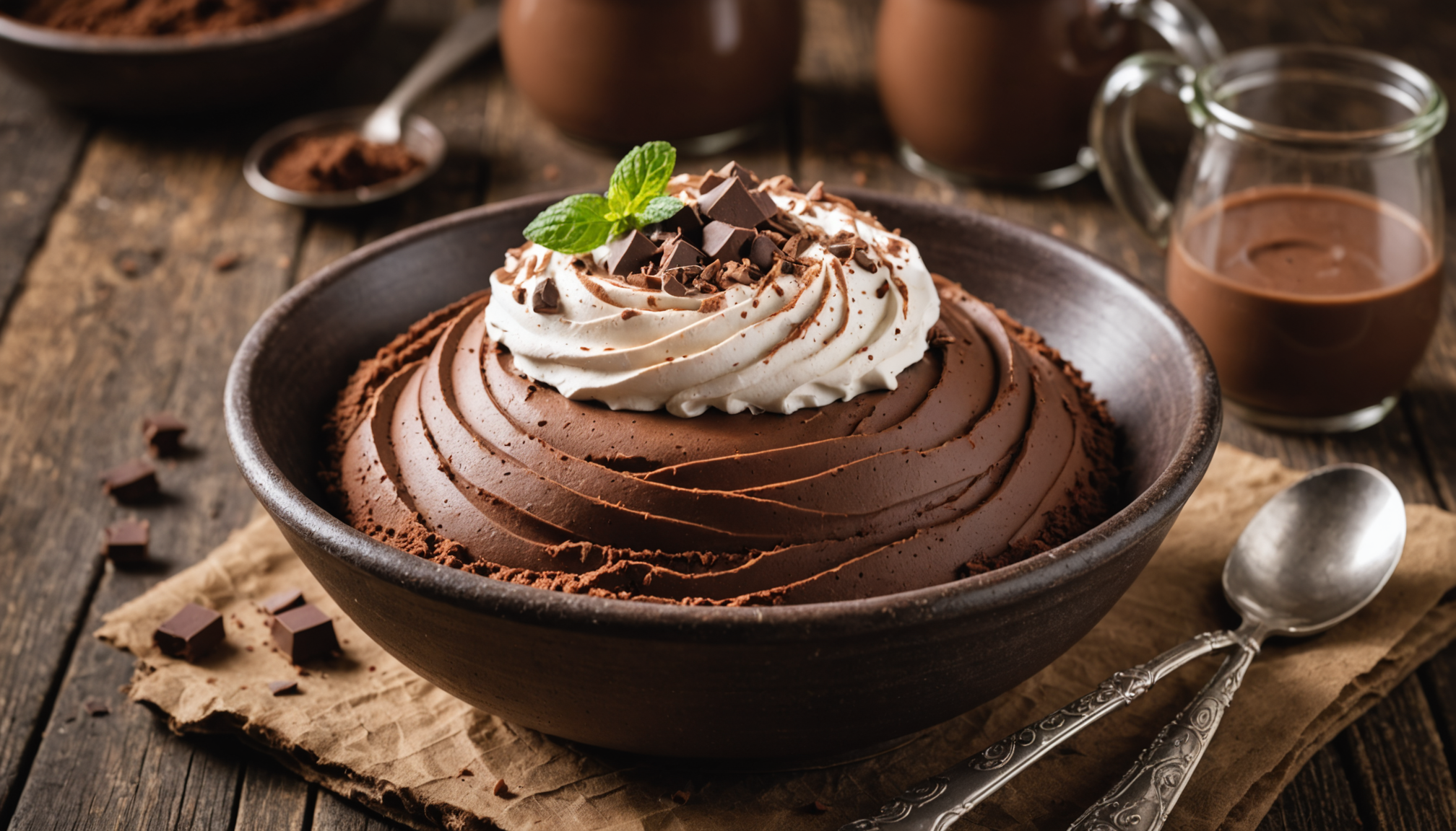 découvrez une recette simple et rapide de mousse au chocolat avec seulement 3 ingrédients pour une douceur inratable et délicieuse à chaque fois.