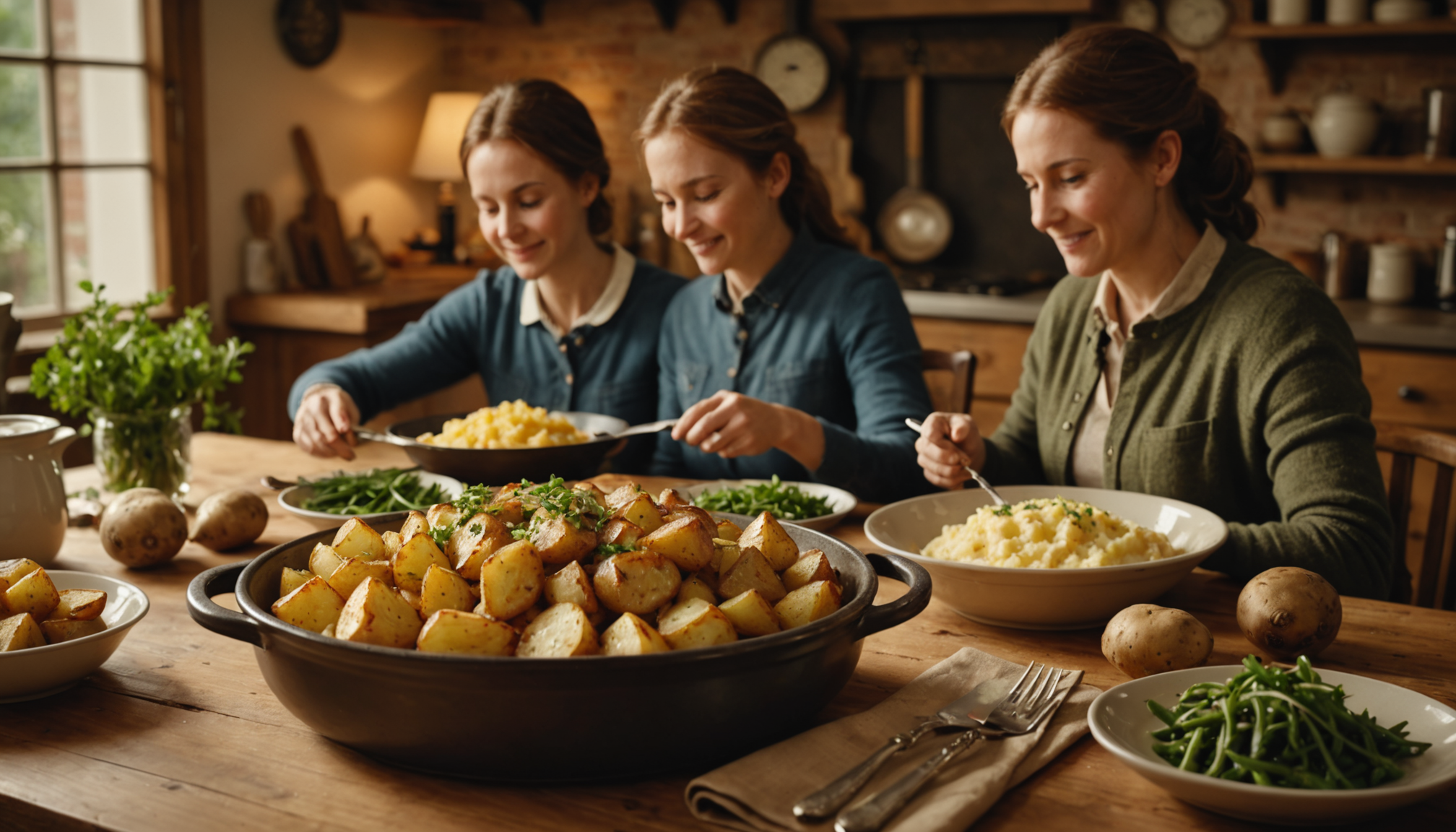découvrez l'astuce économique qui transforme vos pommes de terre en un délicieux repas du soir, pour le plaisir de toute la famille !