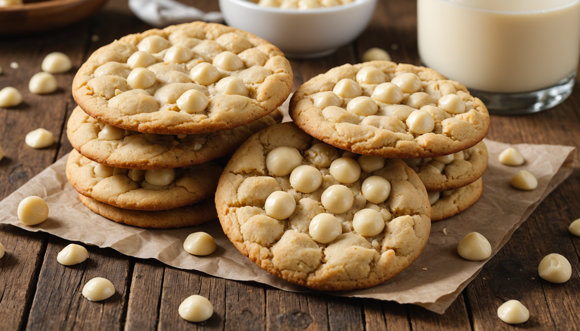 découvrez la recette secrète avant cuisson de nos biscuits chocolat blanc-macadamia, une gourmandise irrésistible qui vous rendra accro dès la première bouchée.