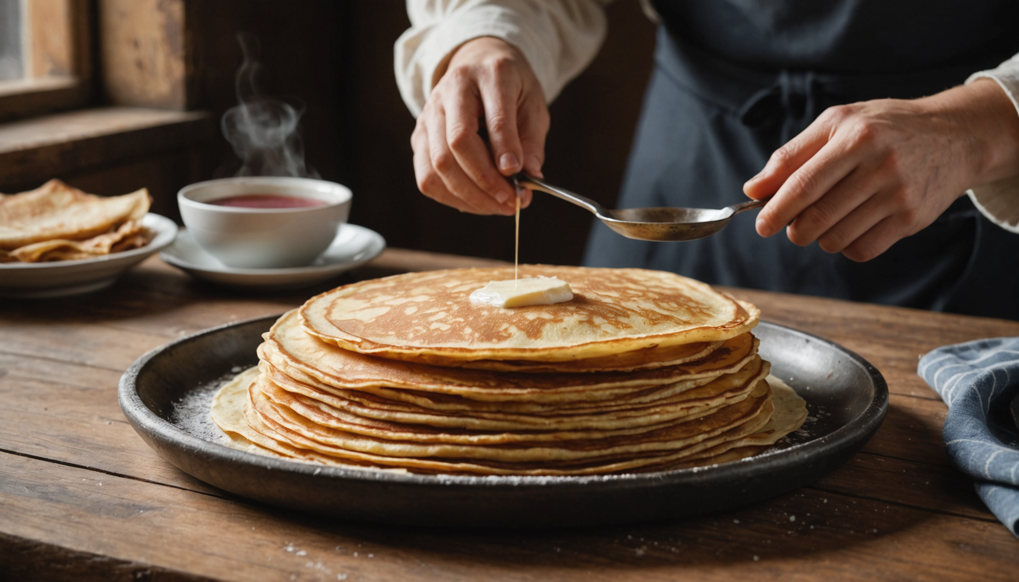 découvrez l'astuce simple et oubliée pour réchauffer parfaitement vos crêpes sèches et cassantes, et les rendre moelleuses et délicieuses le lendemain.