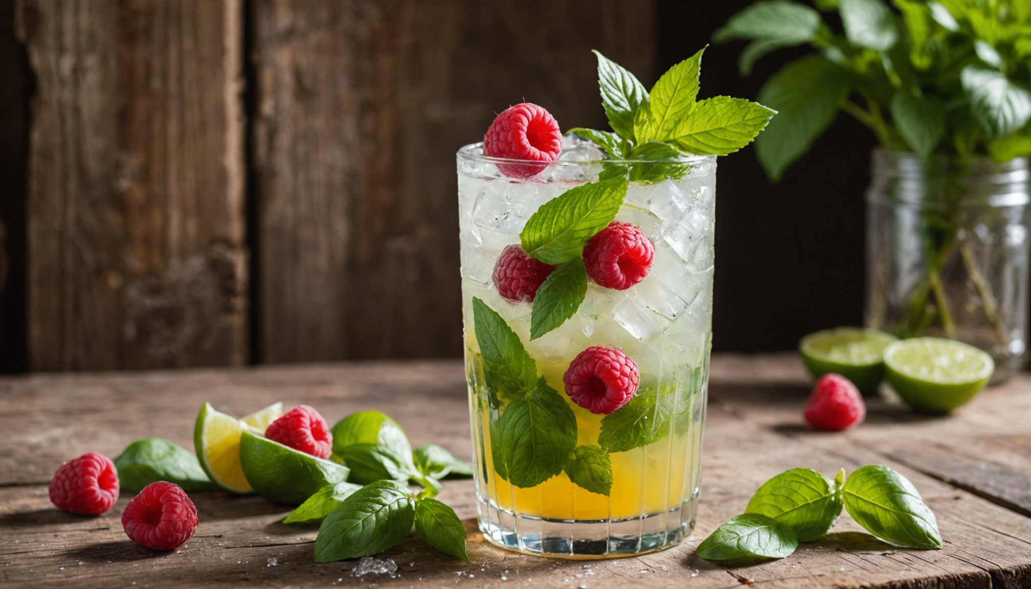 découvrez notre recette du mojito rhum-framboise et basilic frais, un cocktail printanier rafraîchissant et vitaminé pour égayer vos journées.