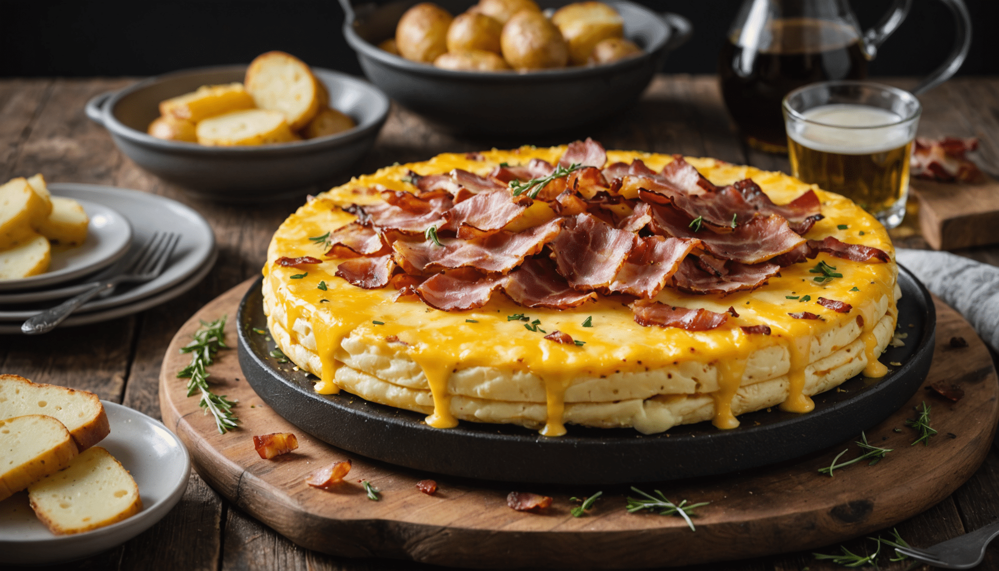 découvrez ce cake apéritif surprenant, si savoureux qu'il évoque une vraie raclette. dites adieu aux classiques quiches et pizzas, et faites sensation à votre prochain apéro !