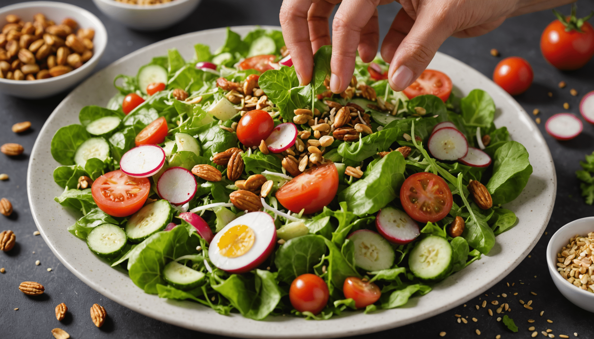 découvrez comment une astuce express de 2 minutes transforme une simple salade en un repas croustillant et irrésistible, idéal pour un déjeuner rapide et savoureux.