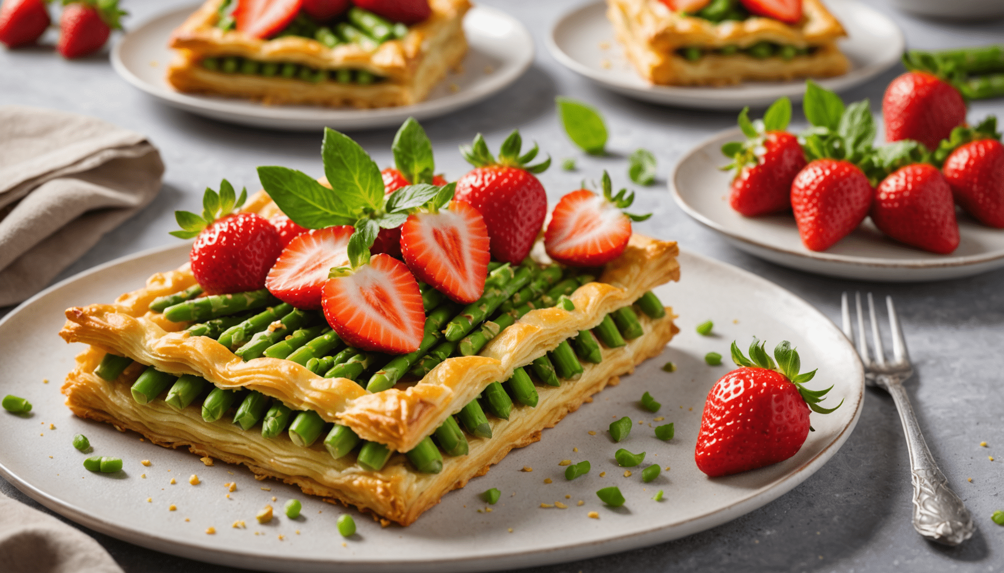 découvrez comment transformer la tige d'asperge d'avril, souvent délaissée, en un dessert irrésistible et savoureux grâce à une pâte gourmande et inventive.