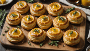 découvrez les feuilletés montagnards, une délicieuse alliance de pâte croustillante et d'un cœur fondant, parfaite pour un apéro irrésistible entre amis ou en famille.