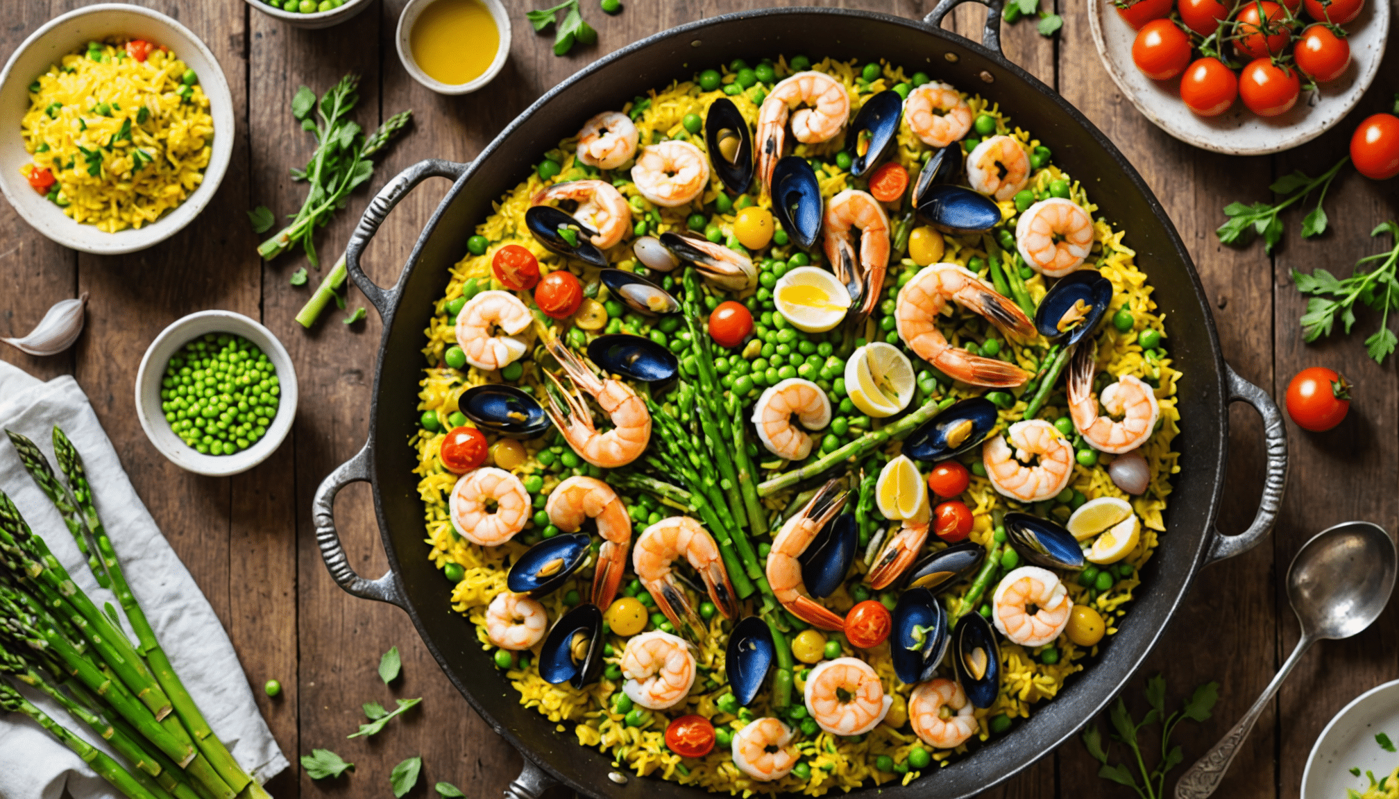 découvrez ma première paëlla printanière, une expérience gourmande pleine de couleurs et de saveurs qui m'a permis de redécouvrir ce plat espagnol emblématique sans aucune peur.