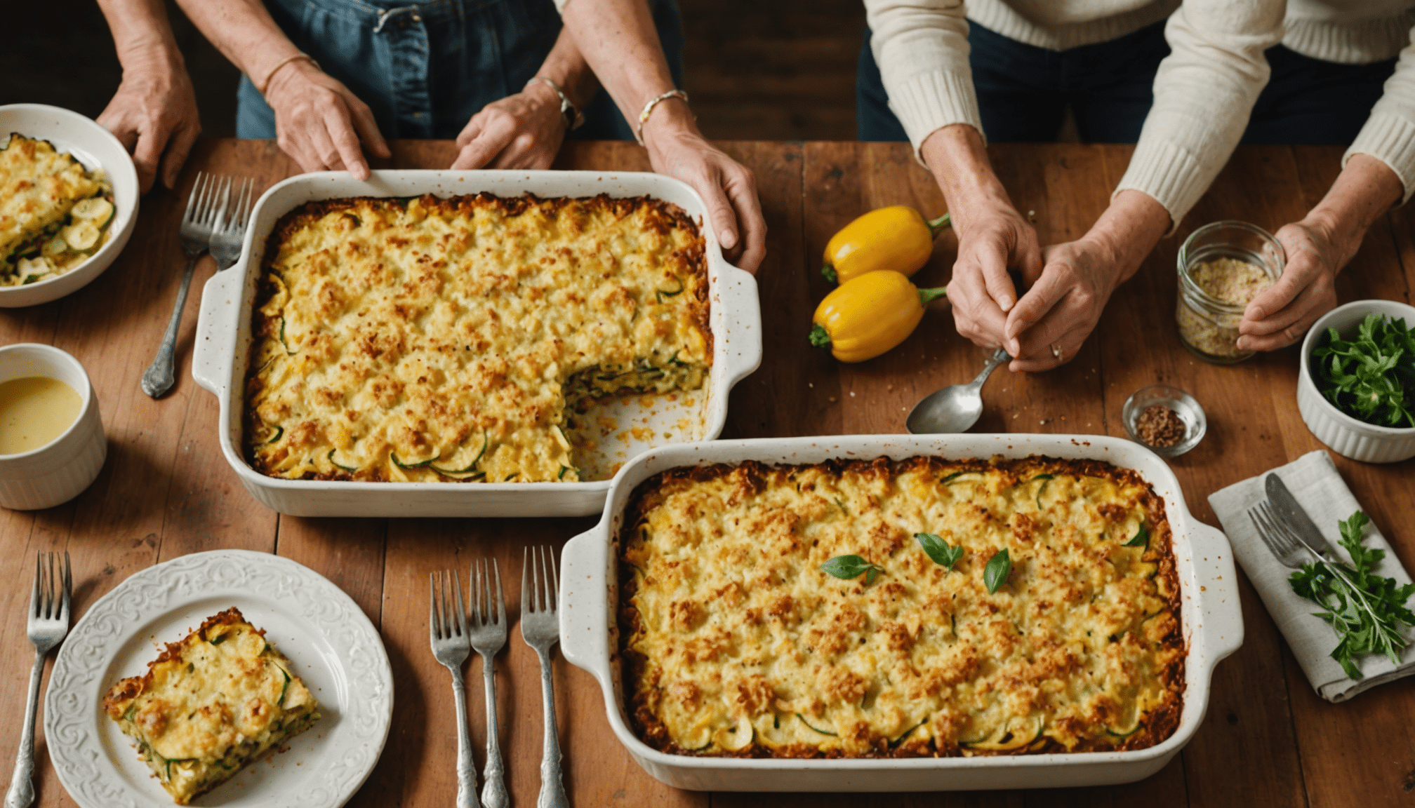 découvrez la recette facile et rapide du gratin de courgettes à 5 ingrédients, un plat savoureux que toute la famille adore, parfait pour un dimanche gourmand en famille.