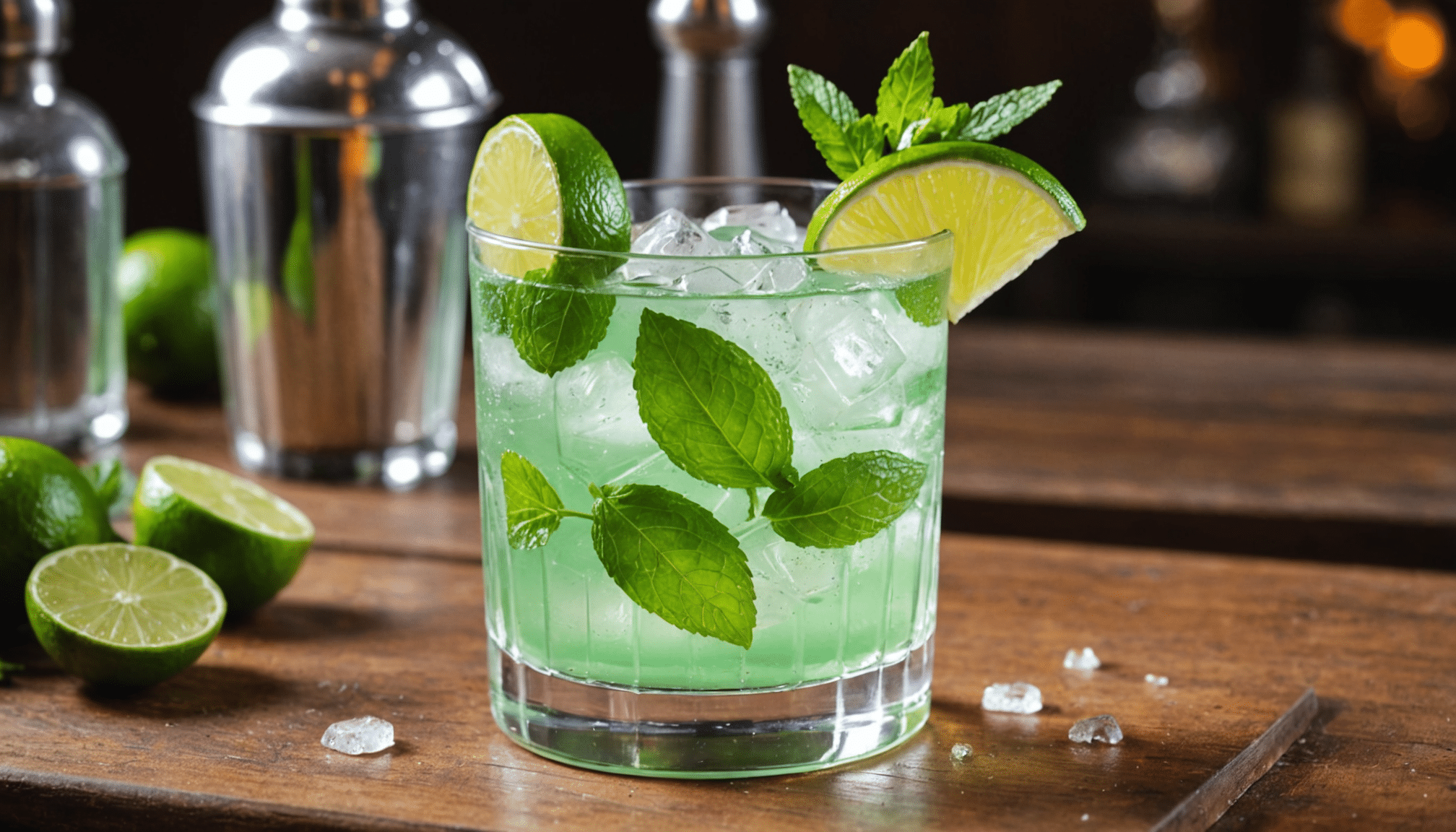 découvrez ce cocktail à la menthe rafraîchissant, prêt en seulement deux minutes, qui fera penser à vos amis que vous avez un barman chez vous.