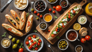 découvre comment préparer un apéritif rapide et savoureux en seulement 12 minutes avec une baguette, bien plus gourmande que les toasts classiques. une astuce simple pour épater tes invités !