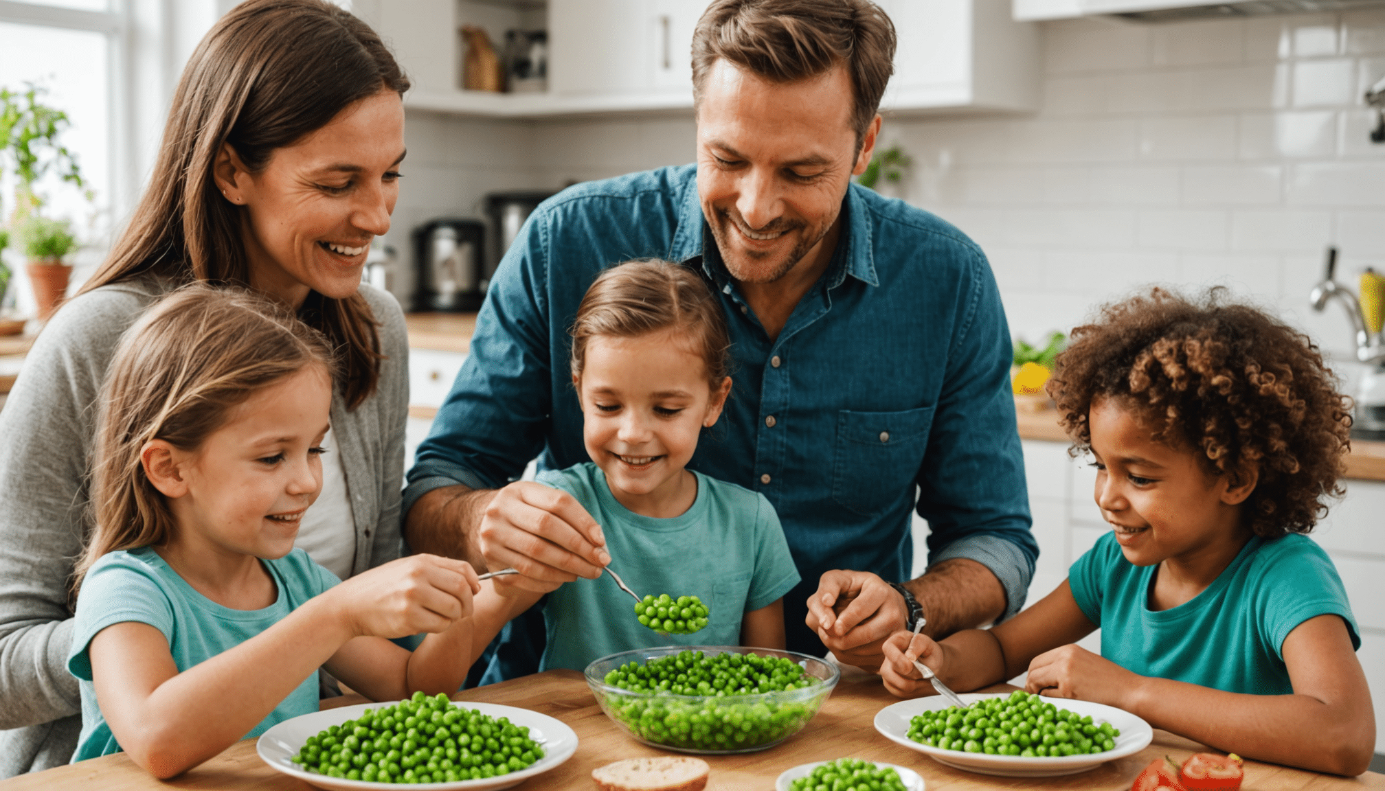 découvrez pourquoi les miettes laissées à la fin de la verrine de petits pois sont importantes, raconté à travers l'anecdote touchante de ma fille qui la dévore d’un trait.