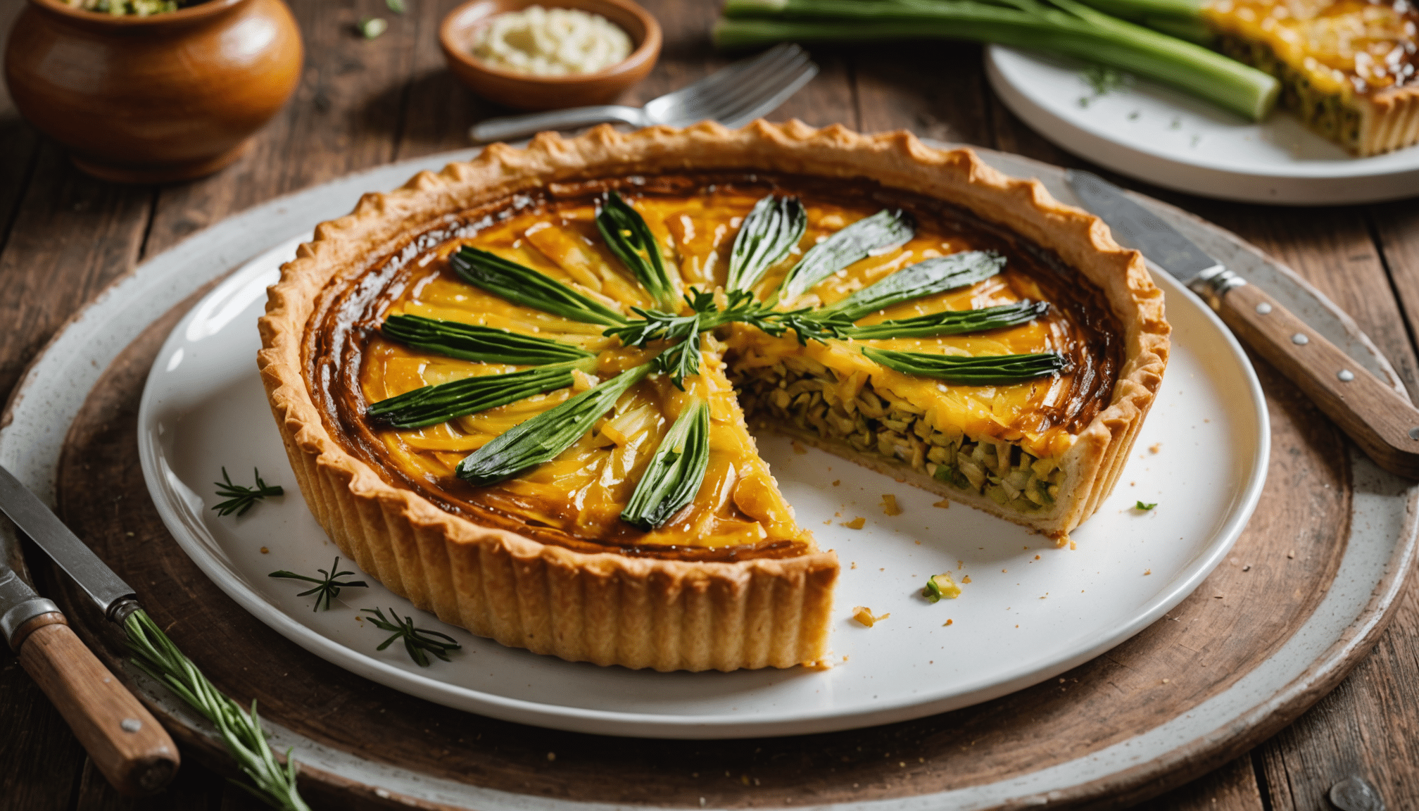 découvrez comment une tarte salée aux poireaux se métamorphose grâce à un filet sucré inattendu, surprenant même mon mari en la confondant avec un dessert délicieux et original.