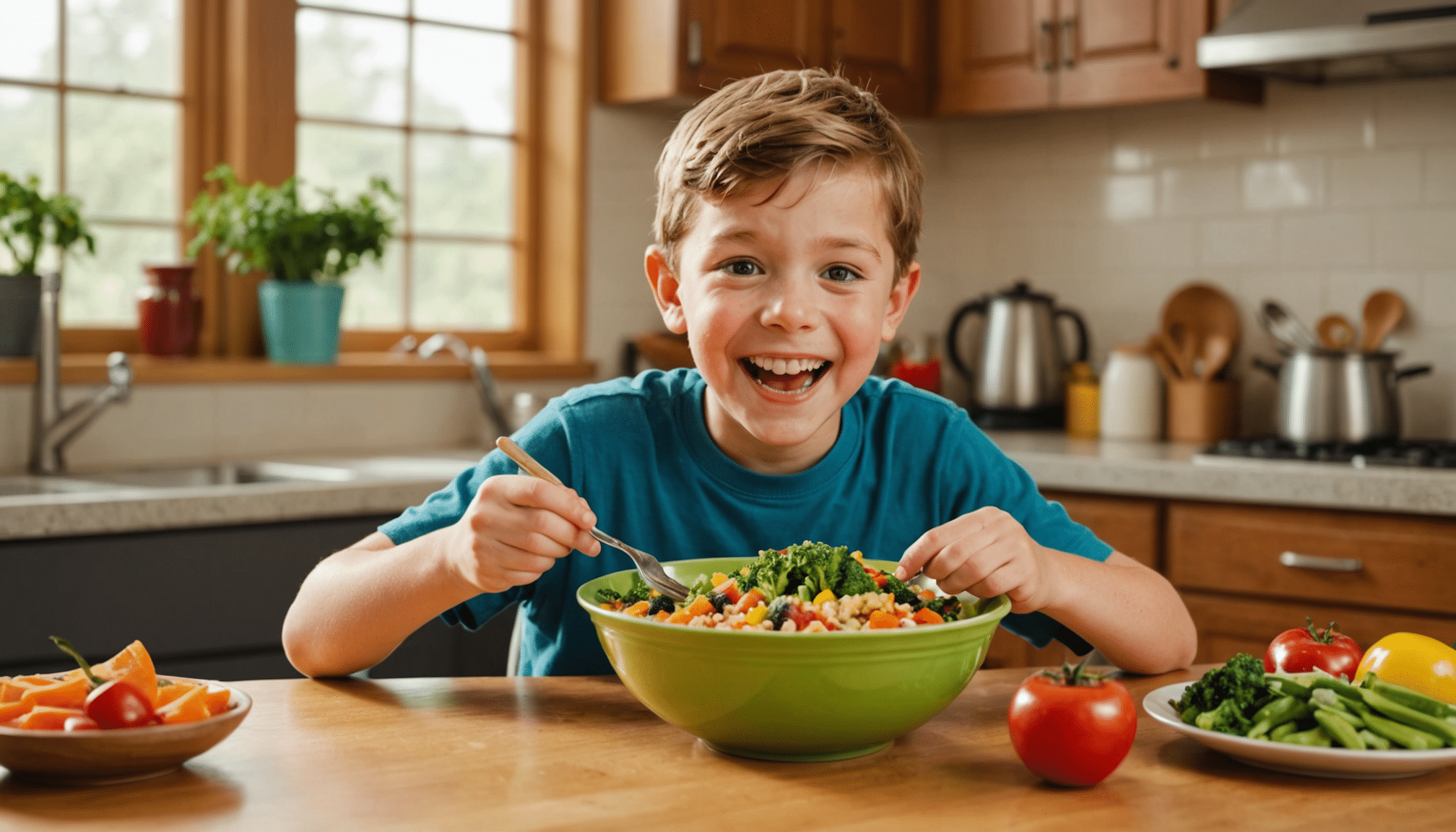 découvrez comment mon fils a adoré un bol surprenant, entièrement végétarien, sans se douter qu'il ne contenait aucune viande. une belle surprise dans l'assiette qui change les habitudes !