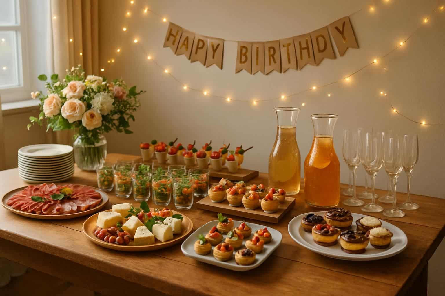 découvrez comment réussir votre buffet d'anniversaire avec nos conseils de traiteur pour un événement mémorable et savoureux.