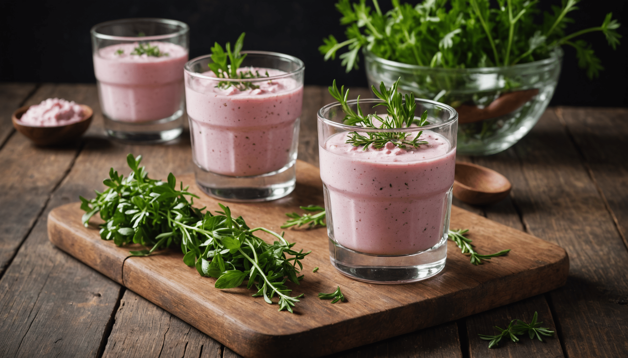 découvrez une verrine rose glacée surprenante qui joue avec vos papilles : entrée salée ou dessert ? une recette originale à déguster sans hésiter.
