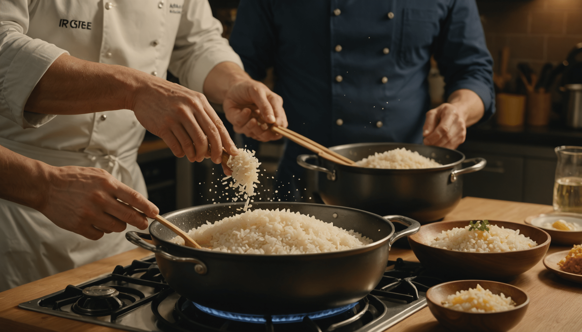 découvrez comment la méthode d'un chef a transformé la cuisson du riz après 20 ans de cuisson classique, pour une texture totalement différente et meilleure.