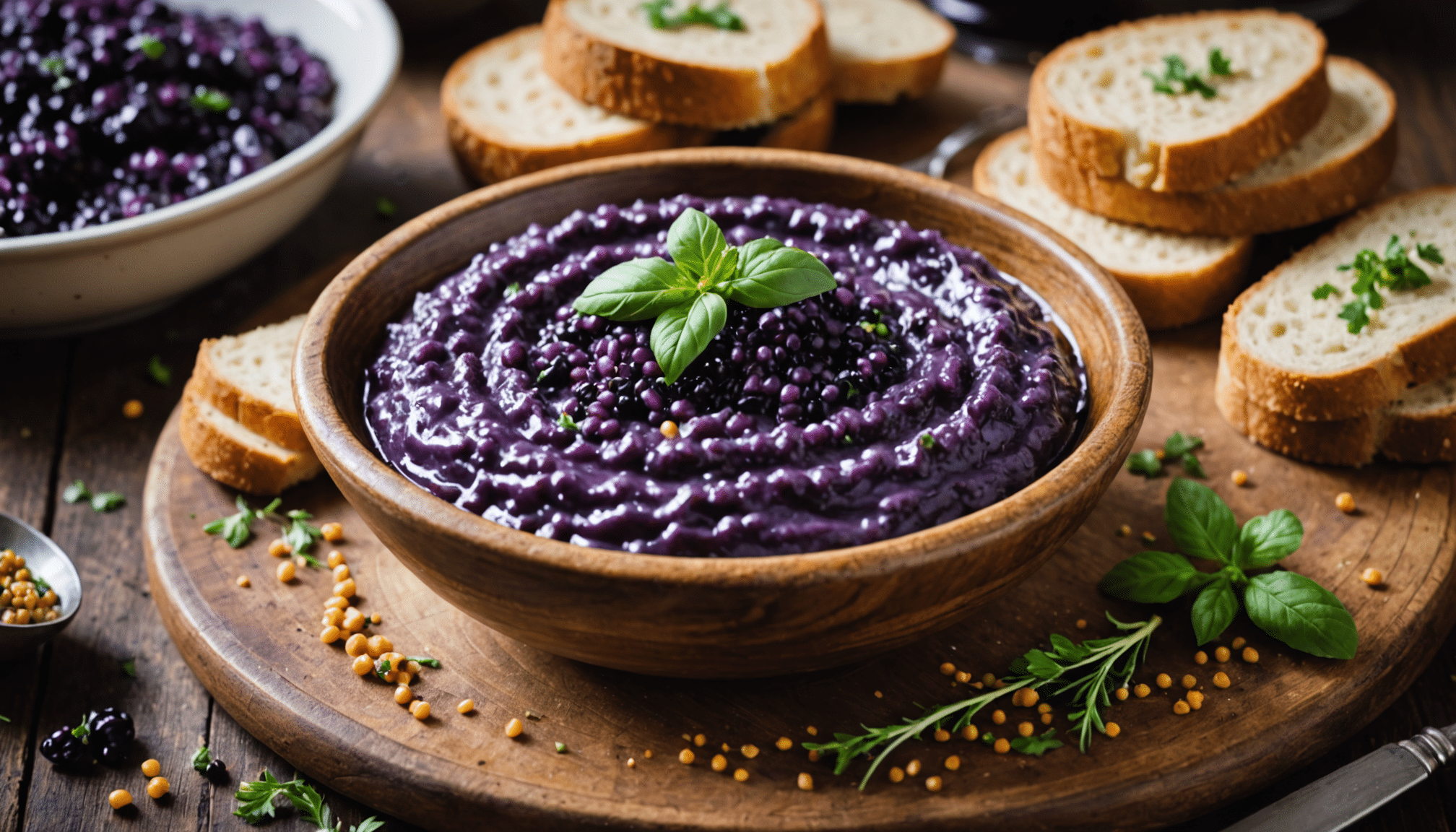 découvrez ce caviar d’aubergine irrésistible qui séduit tous mes invités : une recette savoureuse et facile à préparer, parfaite pour accompagner votre pain et régaler vos convives.