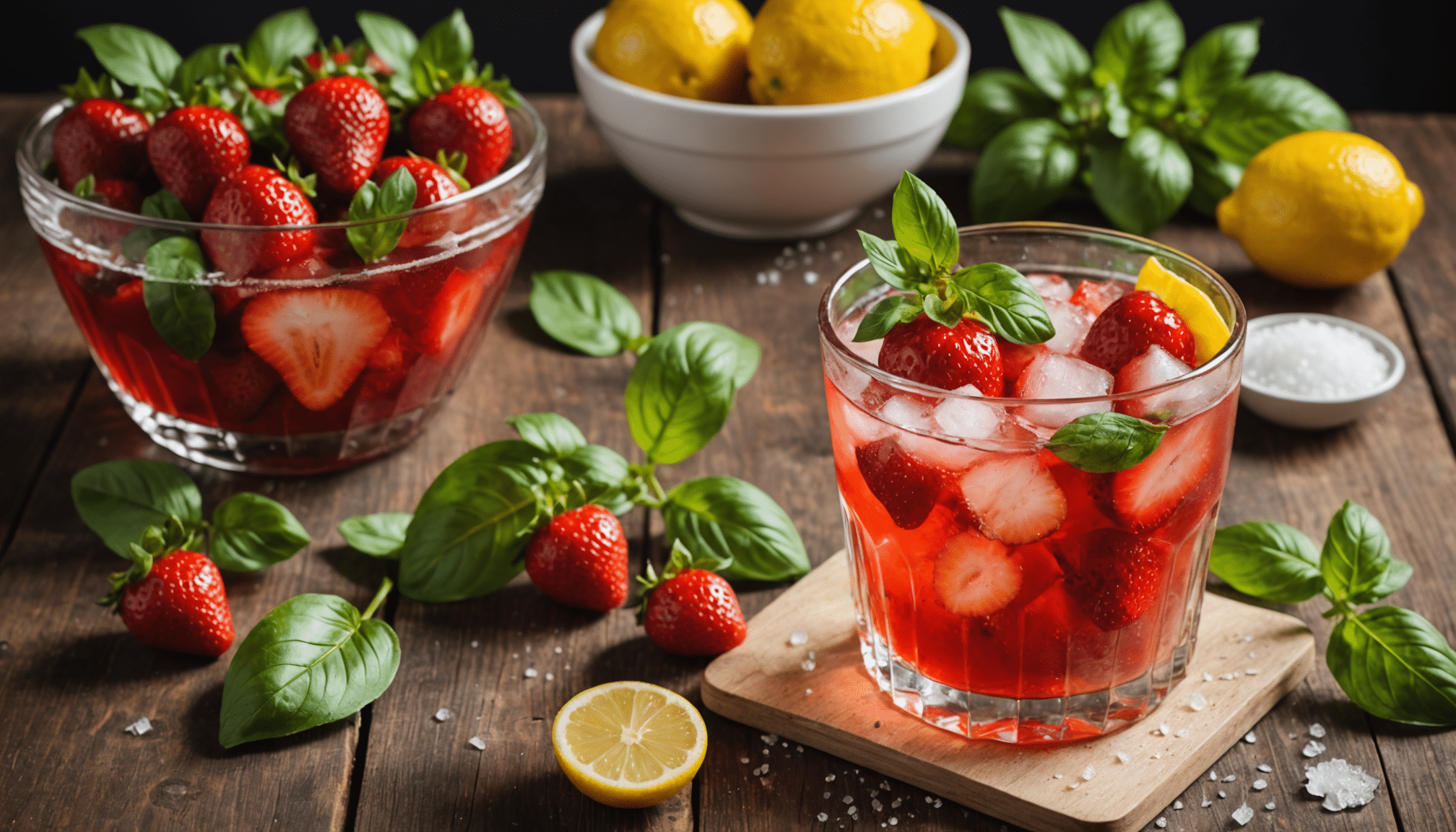 découvrez ce cocktail fraise-basilic sans alcool qui a séduit mes invités : trois couples ont été convaincus qu'il contenait un spiritueux, parfait pour étonner sans alcool.