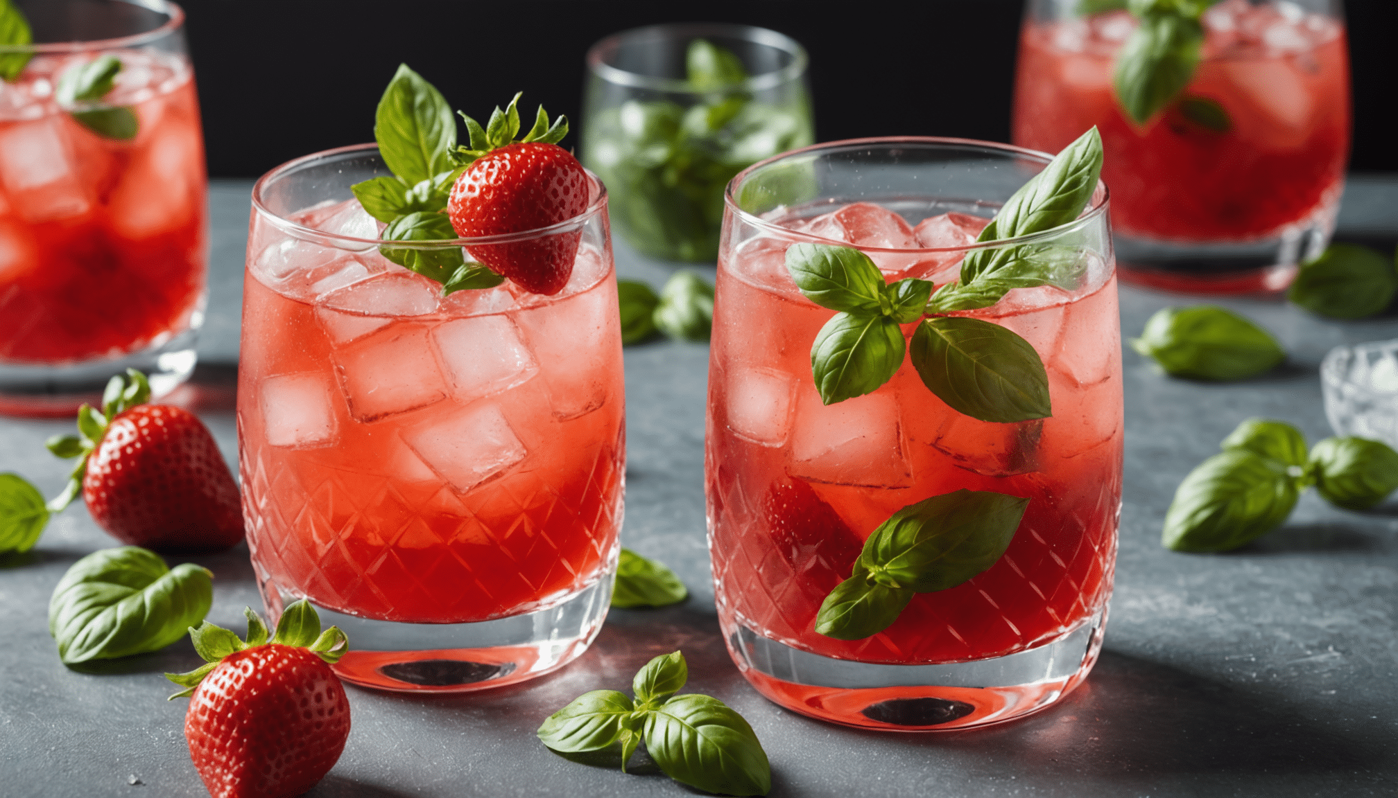 découvrez un cocktail fraise-basilic sans alcool qui a épaté mes invités : trois couples ont été convaincus qu'il contenait un spiritueux grâce à sa saveur exceptionnelle et sa fraîcheur unique.