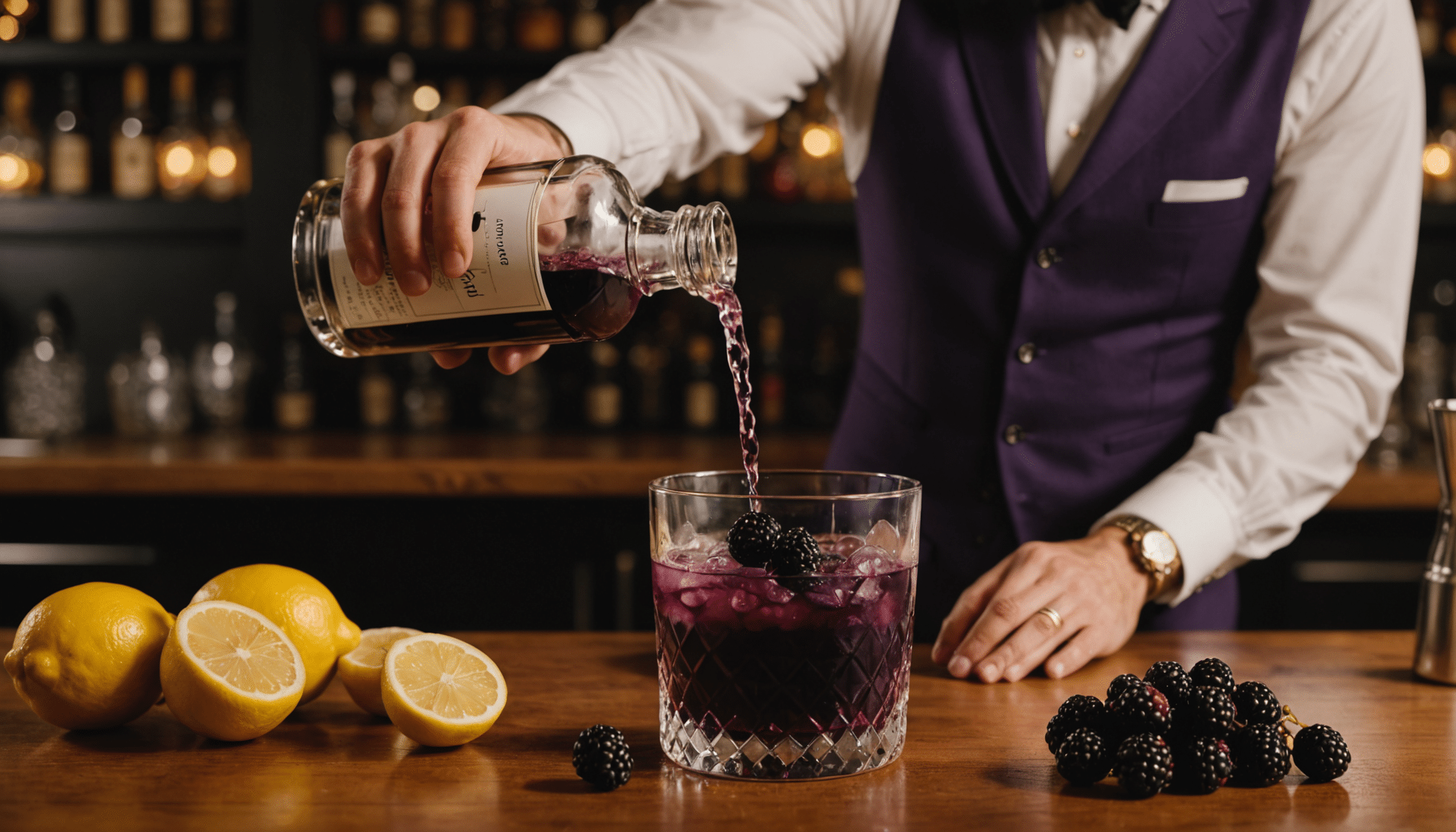 découvrez le cocktail au citron frais révélé par un barman pour sublimer vos mûres sans les noyer. une recette simple et délicieuse qui change tout !