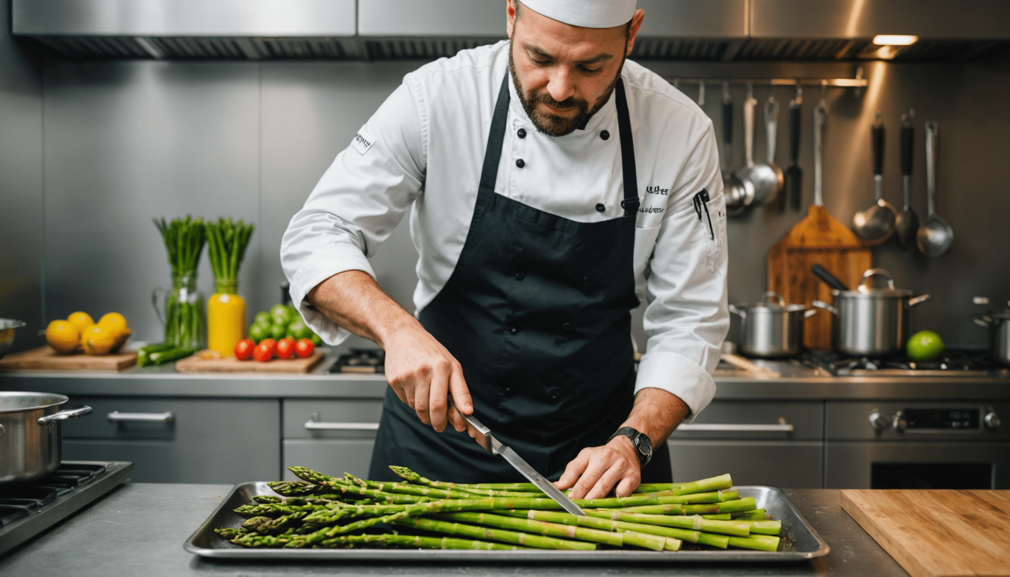 découvrez une astuce rapide pour garder vos asperges vertes éclatantes et croquantes, afin de sublimer vos plats avec des légumes frais et savoureux.