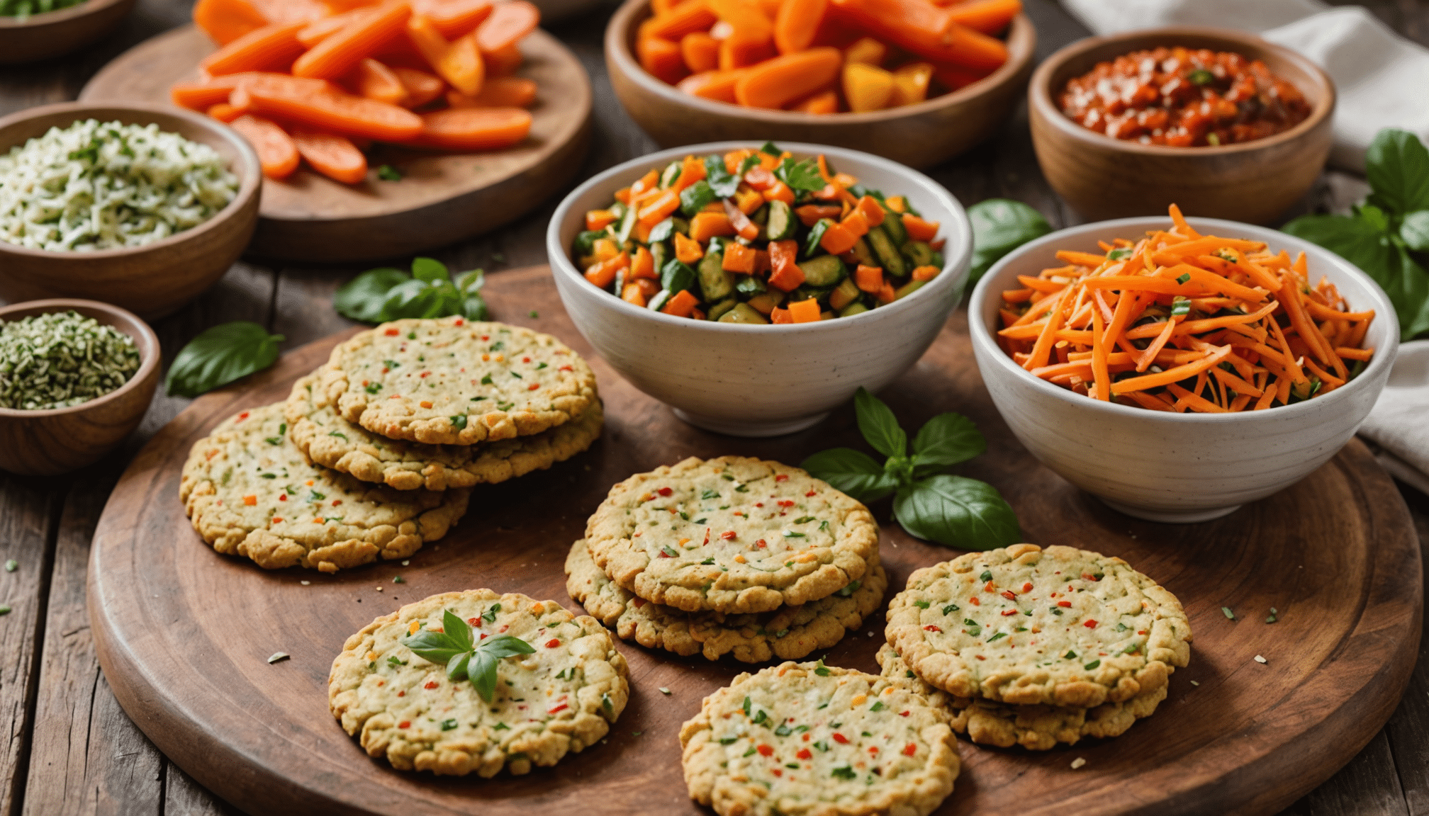 découvrez comment transformer une recette de cookies sucrés en de savoureux apéritifs salés aux légumes râpés, parfaits pour des moments gourmands et irrésistibles entre amis.