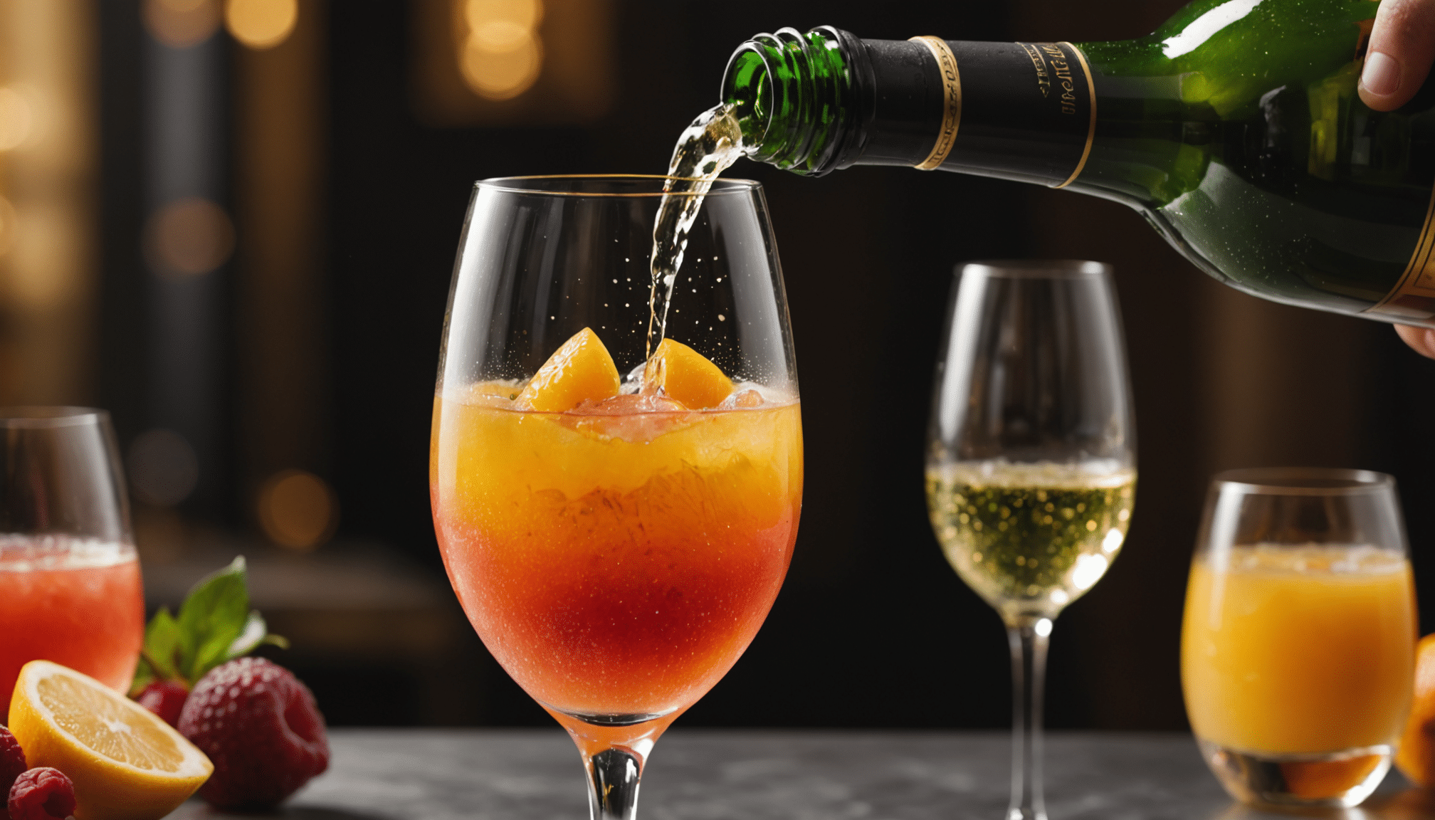 découvrez comment j'ai osé mixer un fruit inédit cru pour créer un bellini surprenant et unique, une recette originale qui éveillera vos papilles.