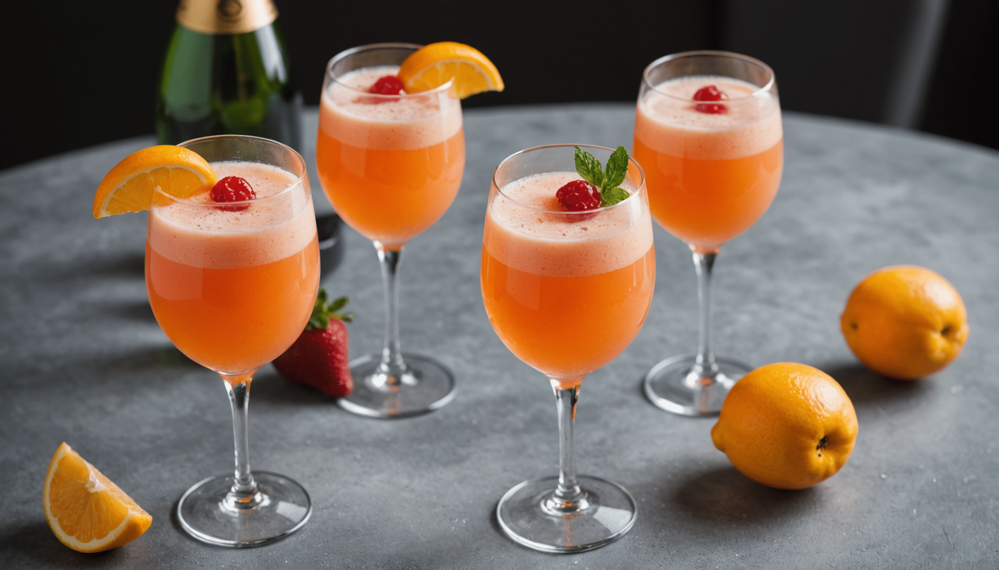 découvrez comment j'ai osé mixer un fruit inédit cru pour créer un bellini surprenant, une recette originale qui réveillera vos papilles.