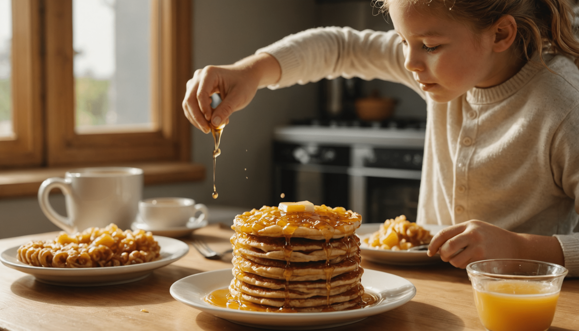 découvrez comment j'ai remplacé les crêpes du goûter par de délicieux msemen au miel que mes enfants adorent, un goûter gourmand et sans reste !