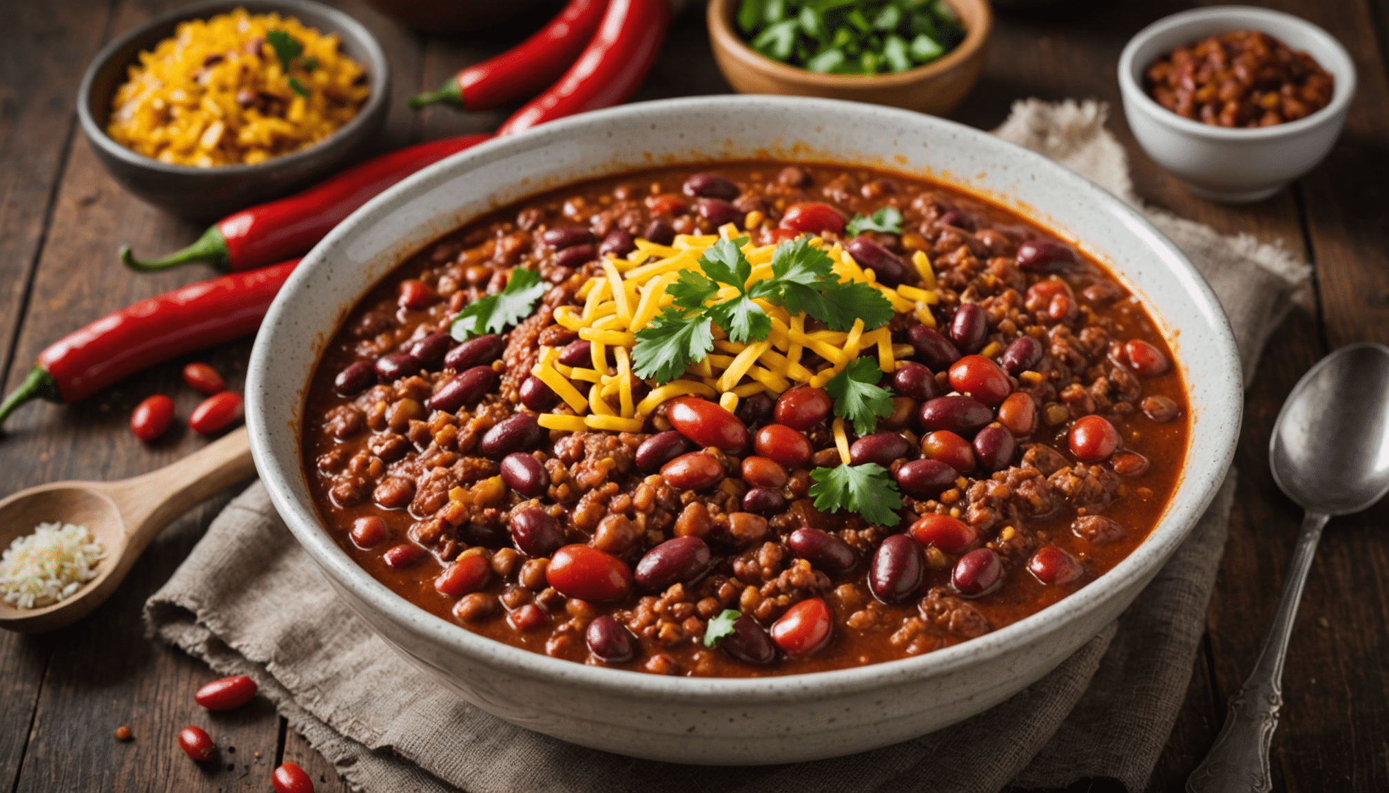 découvrez notre recette express de chili con carne, riche en saveurs mijotées, prête en moins de 30 minutes. une explosion de goût rapide et facile à réaliser !