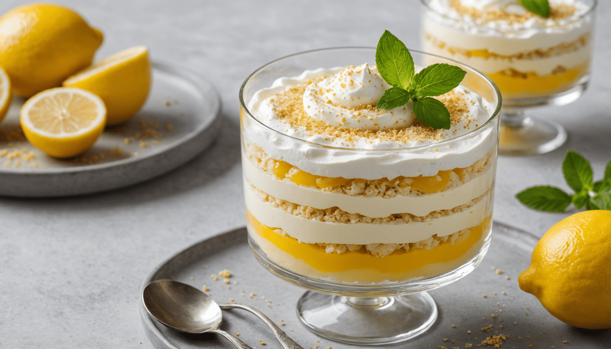 découvrez notre délicieux tiramisu au citron, un dessert du dimanche si savoureux que ma fille en a léché chaque cuillerée jusqu’au fond de sa verrine.