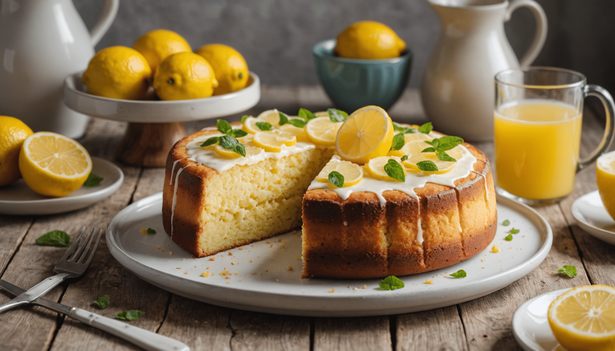 découvrez notre cake au yaourt et citron, moelleux et parfumé, parfait pour un goûter gourmand ou un dessert léger qui fond en bouche à chaque bouchée.