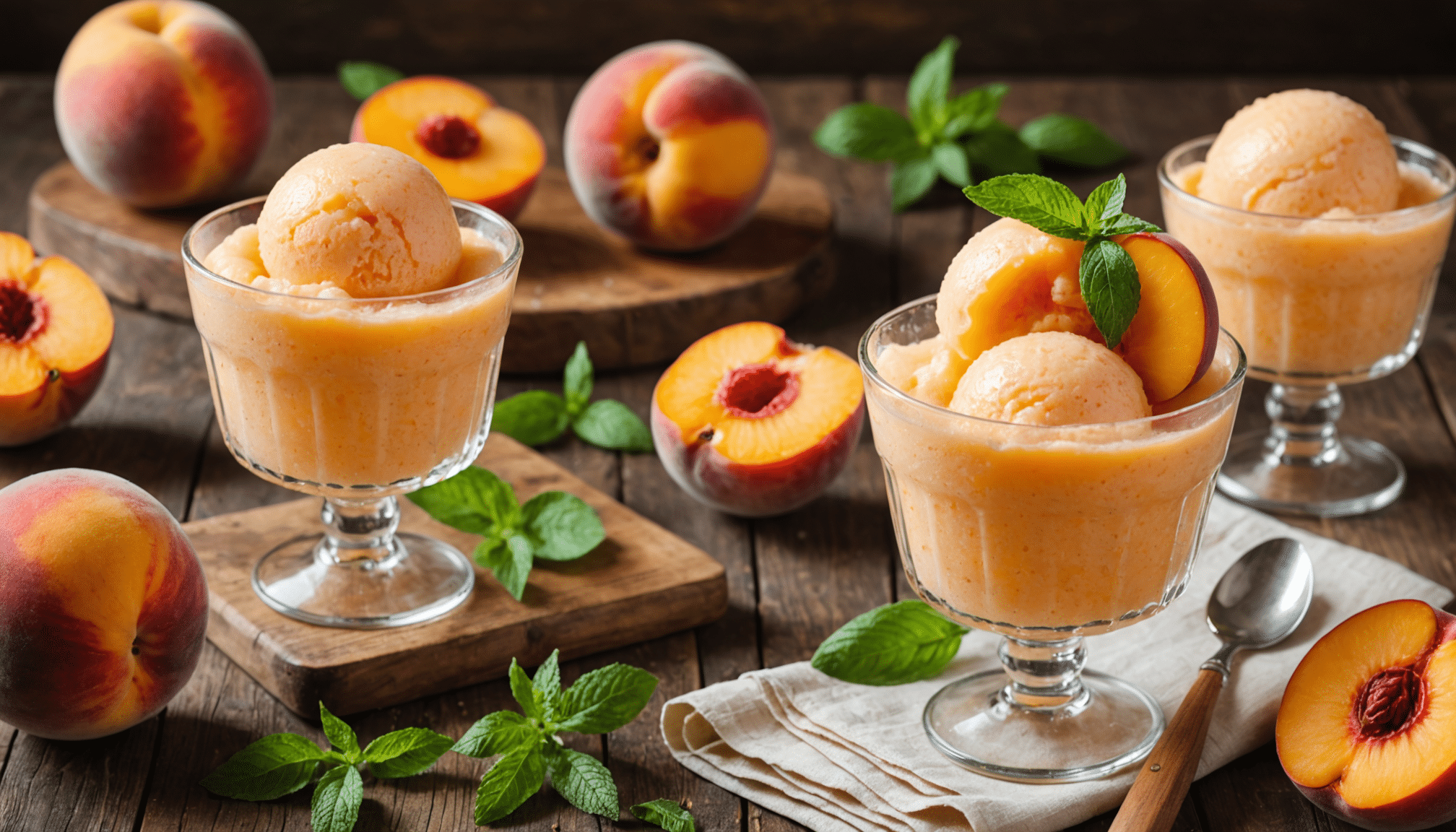 découvrez la recette facile et rapide du sorbet pêche maison en seulement 2 ingrédients, un dessert fruité et rafraîchissant qui a séduit toute la famille, surpassant même les glaces du marchand.