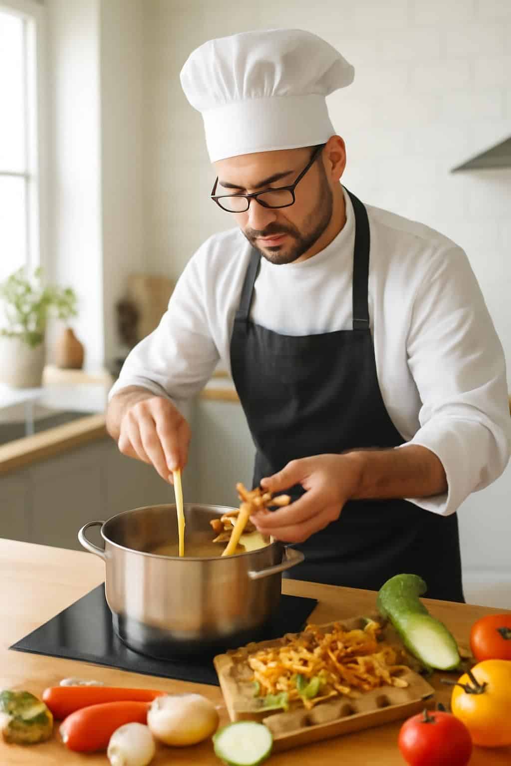 découvrez comment les chefs réinventent leurs cuisines en utilisant les épluchures pour créer des recettes zéro dépense, simples et savoureuses, loin des bouillons cubes industriels.