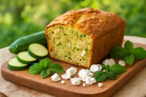 découvrez la recette gourmande du cake apéritif courgette, chèvre et menthe, idéal pour utiliser les légumes du jardin et régaler vos invités avec une touche fraîche et savoureuse.